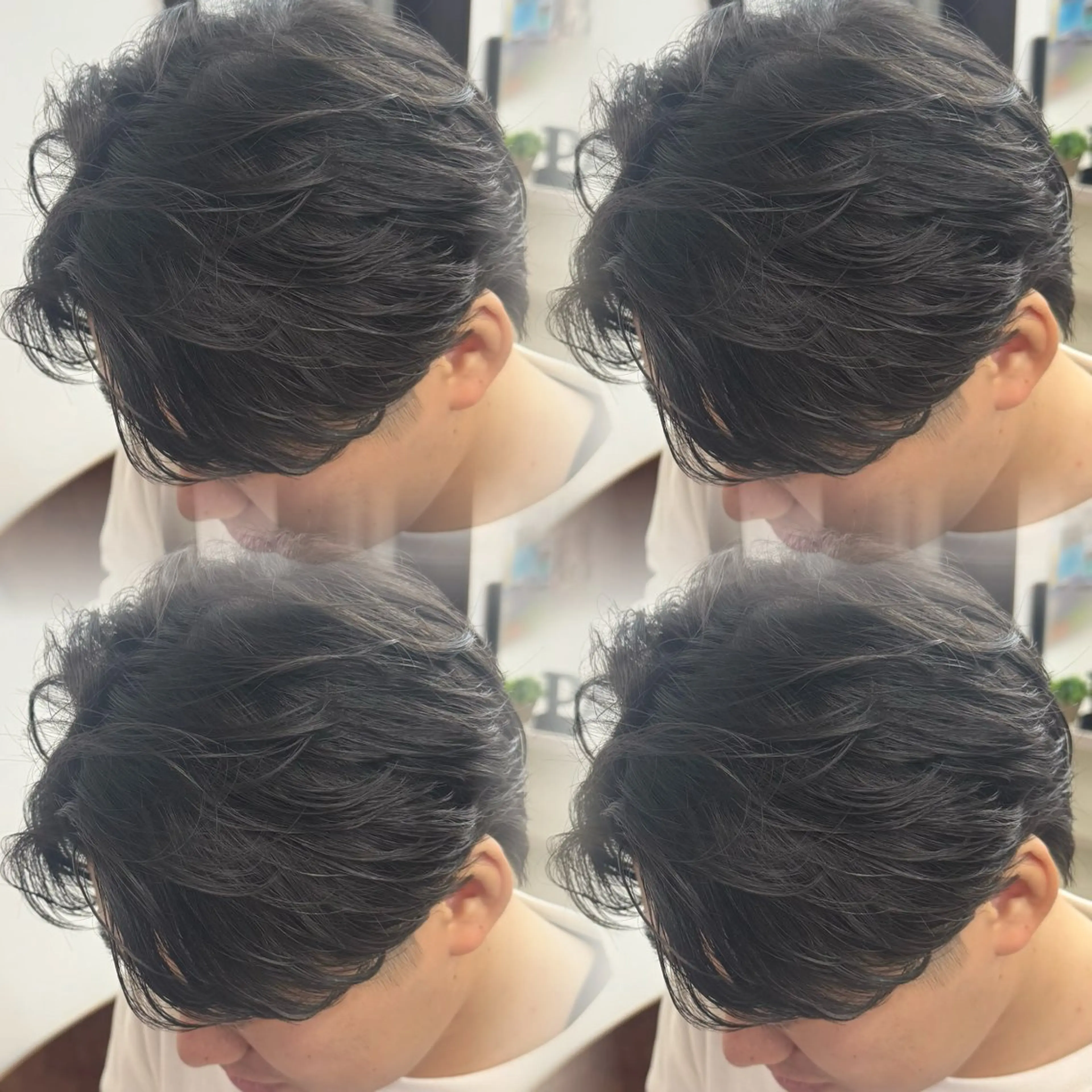 メンズカット/シャドウパーマorフェザーパーマ/トリートメントの写真