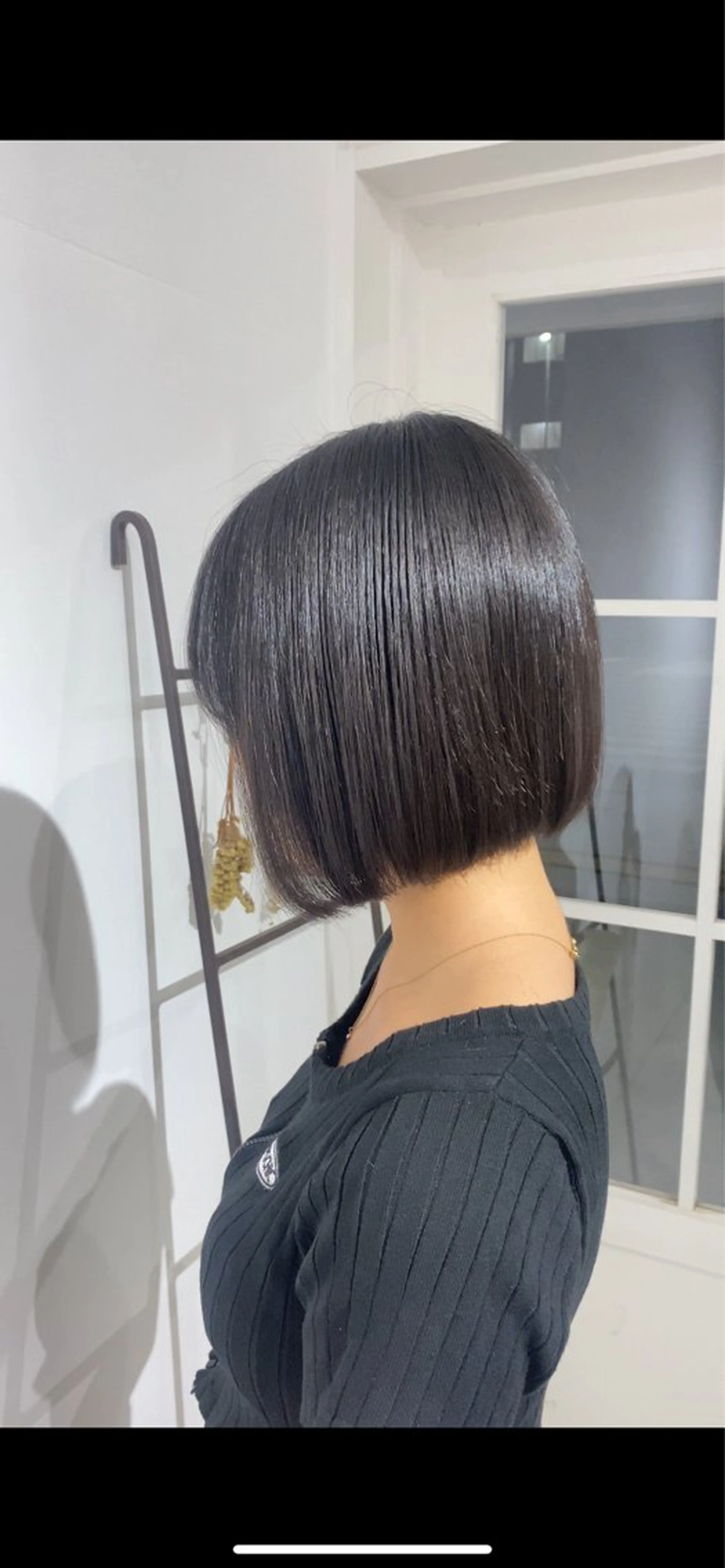 ショート ボブ 髪質改善 韓国風ヘア 鳴海 稜真のヘアスタイル