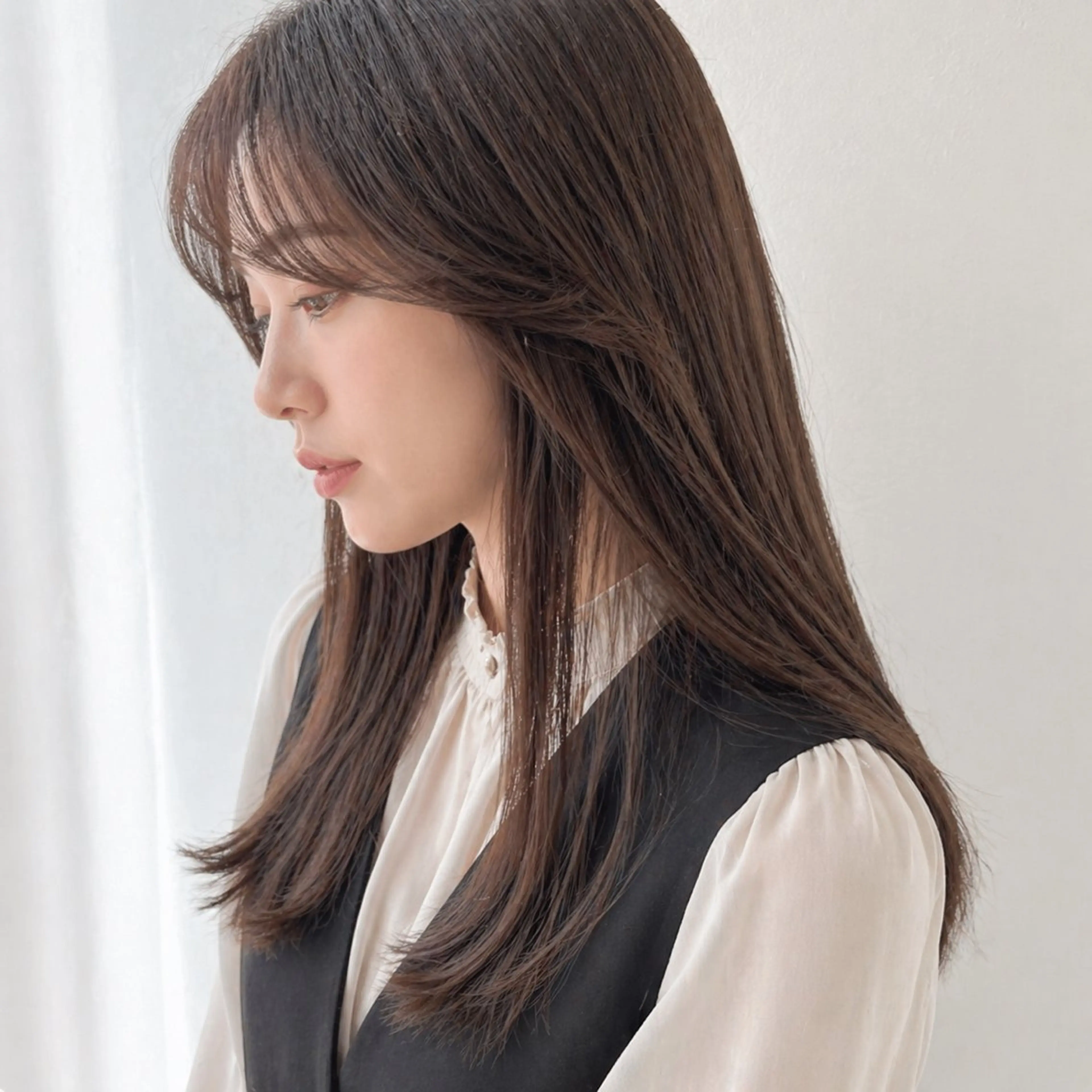 梅雨のうねうねさよなら👋カット＋縮毛矯正＋トリートメントの写真