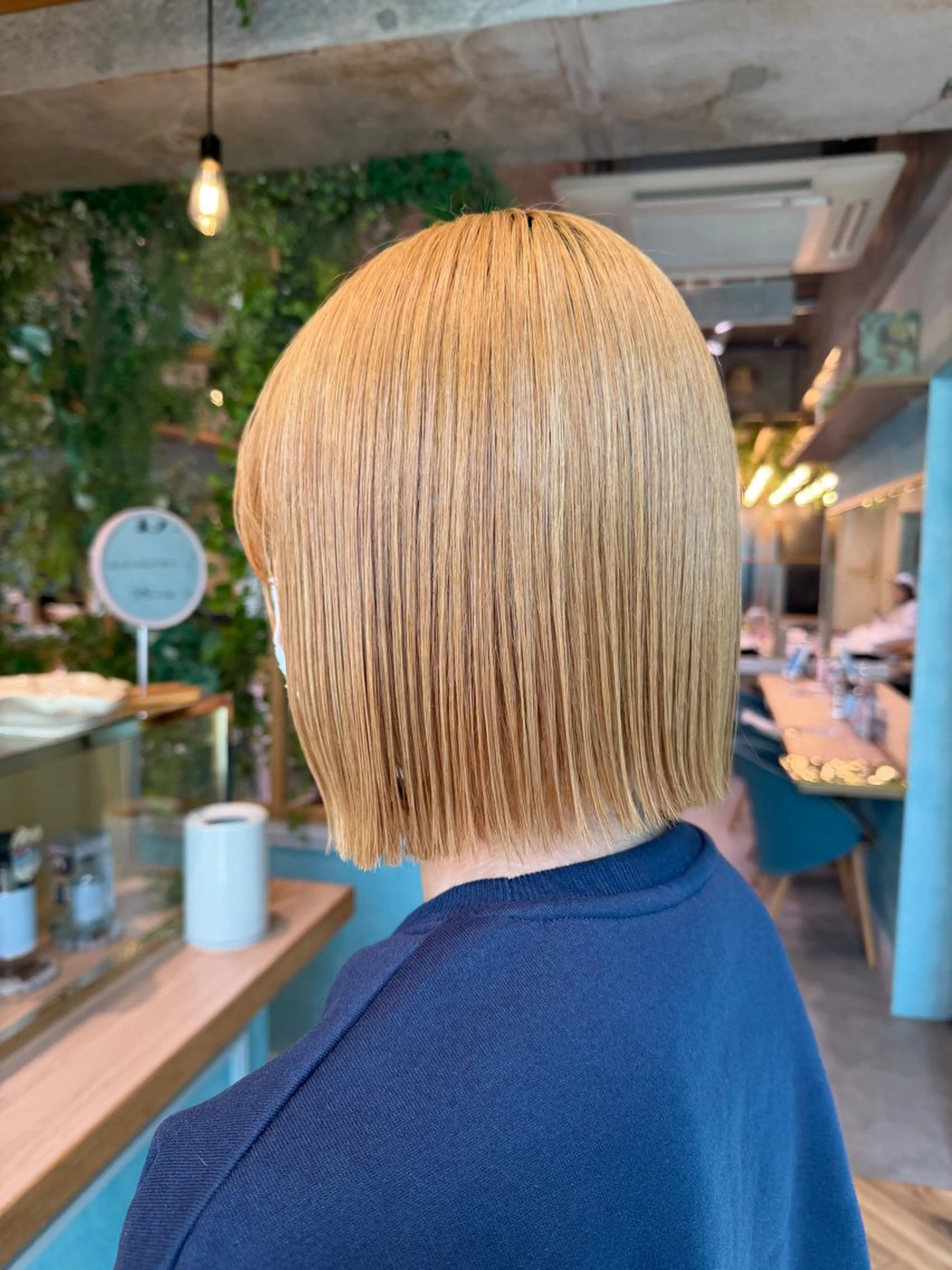 ミディアム カット トリートメント ❤️ブリーチ/暖色/ カラー/大宮のヘアスタイル