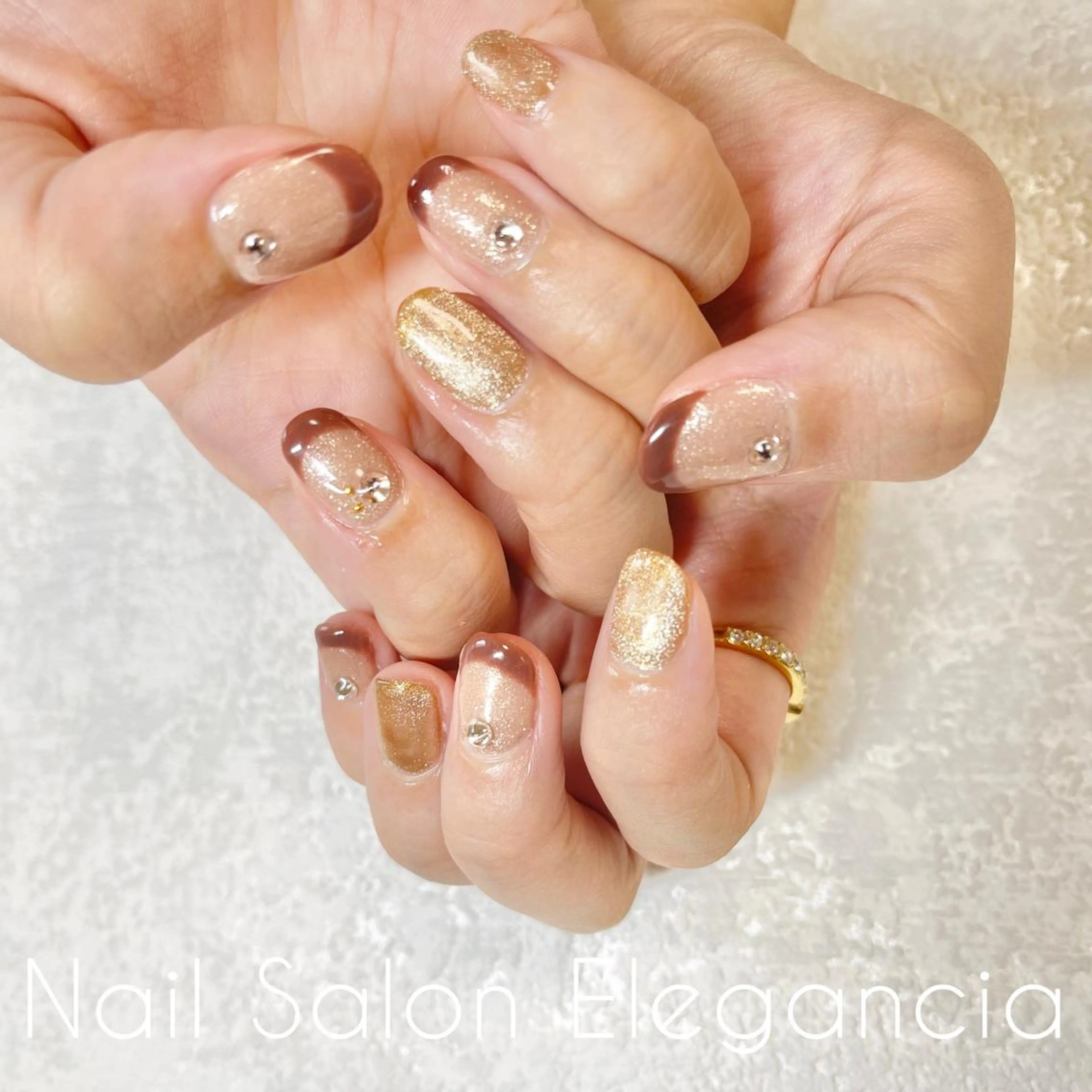 カラー ネイル ハンドネイル Elegancia. Hiromiのネイルデザイン