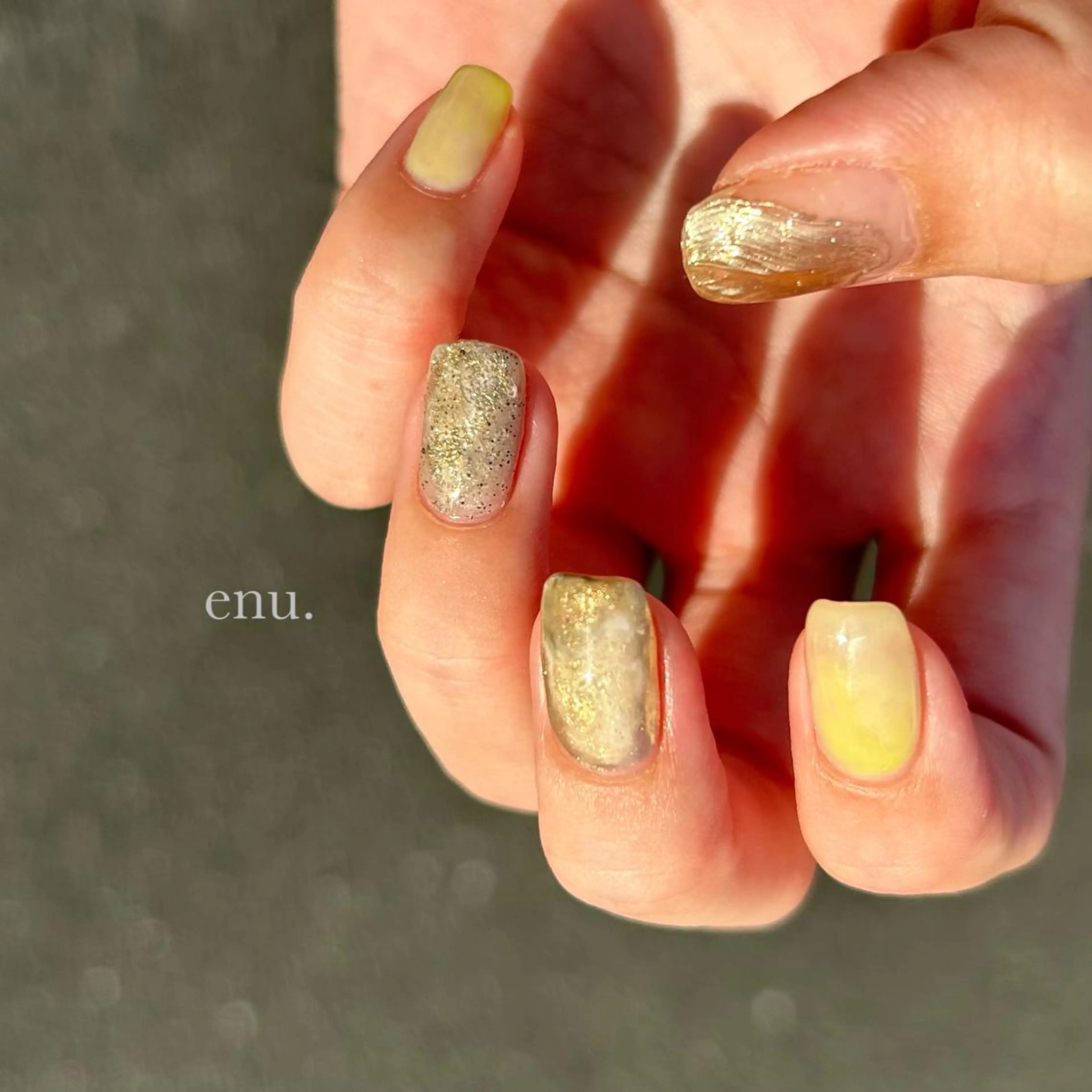 ネイル ハンドネイル enu. nanakoのネイルデザイン