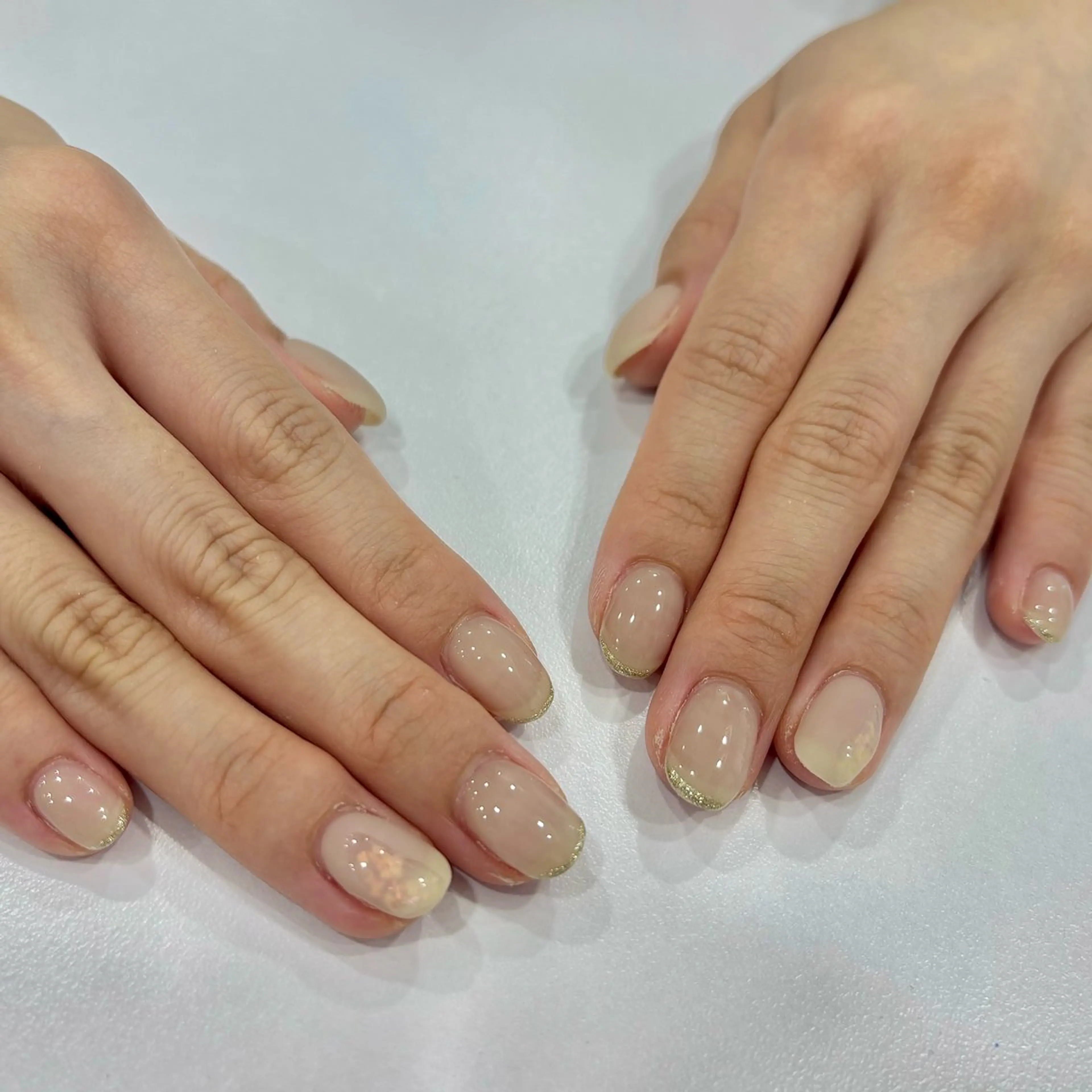 ネイル アートネイル ニュアンスネイル シンプルネイル アンリッシュ新宿東口 小泉のネイルデザイン