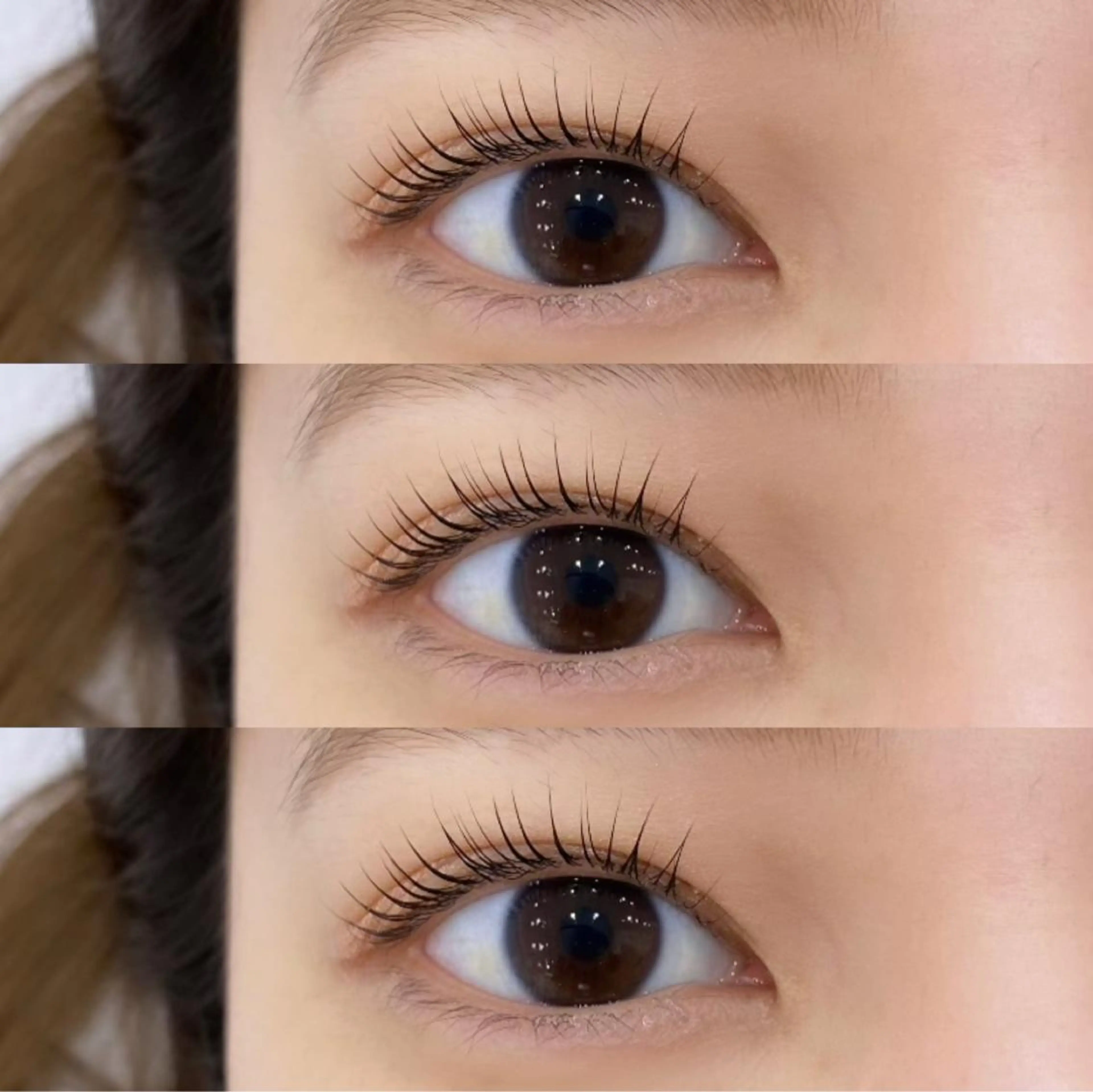 マツエク・マツパ パリジェンヌラッシュリフト マツパ アンフルール momoの眉毛・アイブロウイメージ