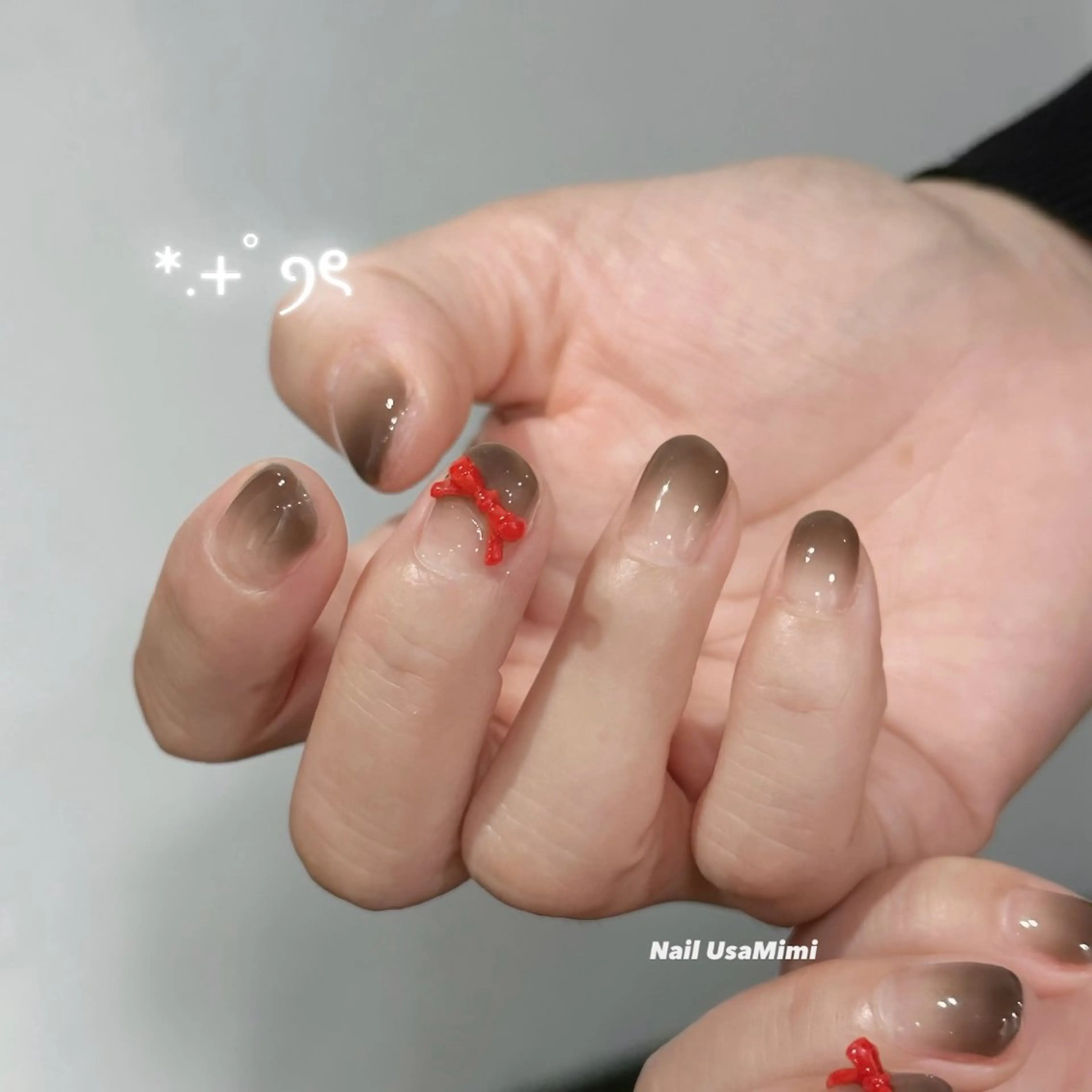 ネイル アートネイル ハンドネイル 本町NailUsaM imi MOMOKAのネイルデザイン