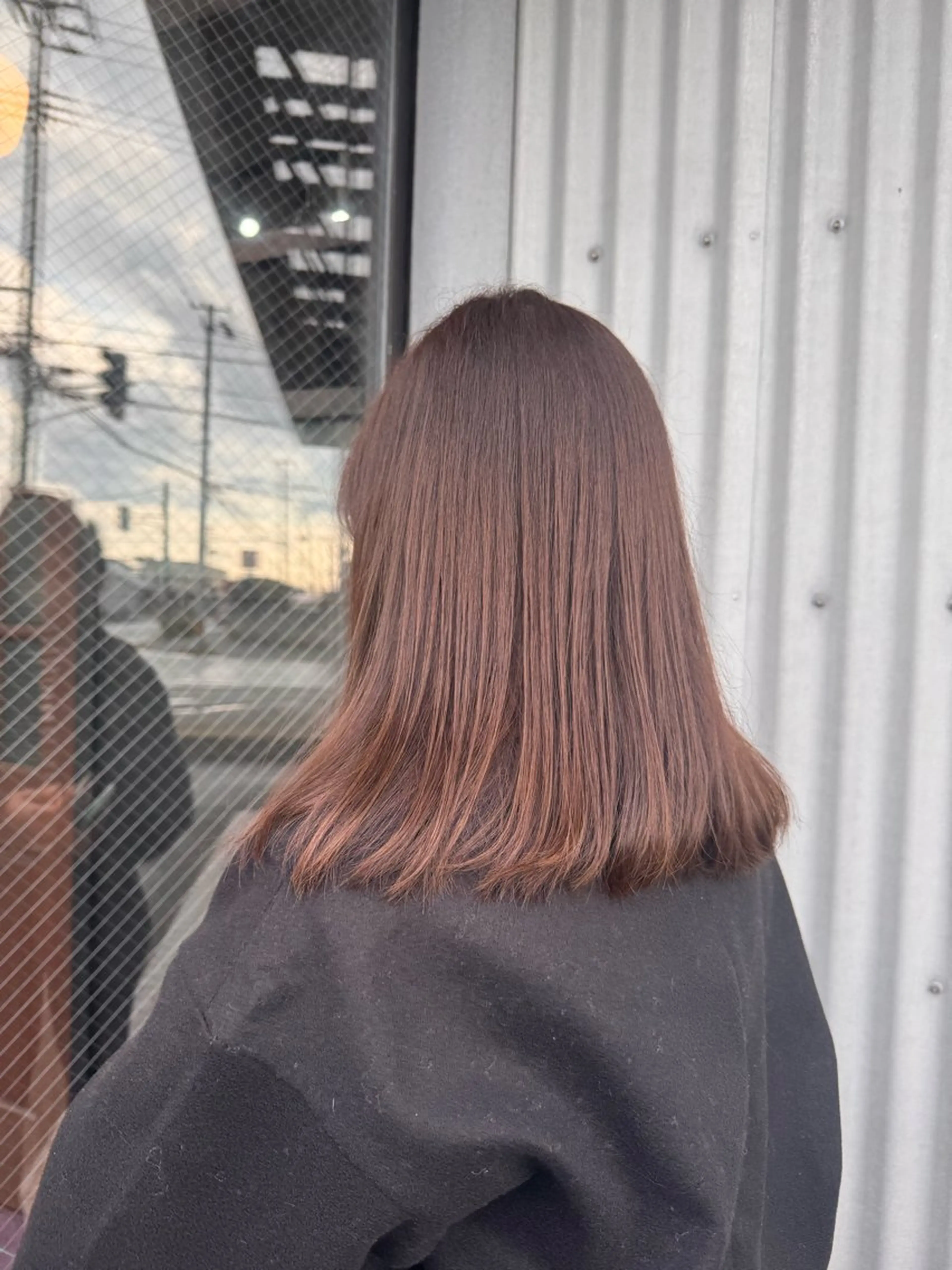 カラー sora/ 暖色カラー🌷のヘアスタイル