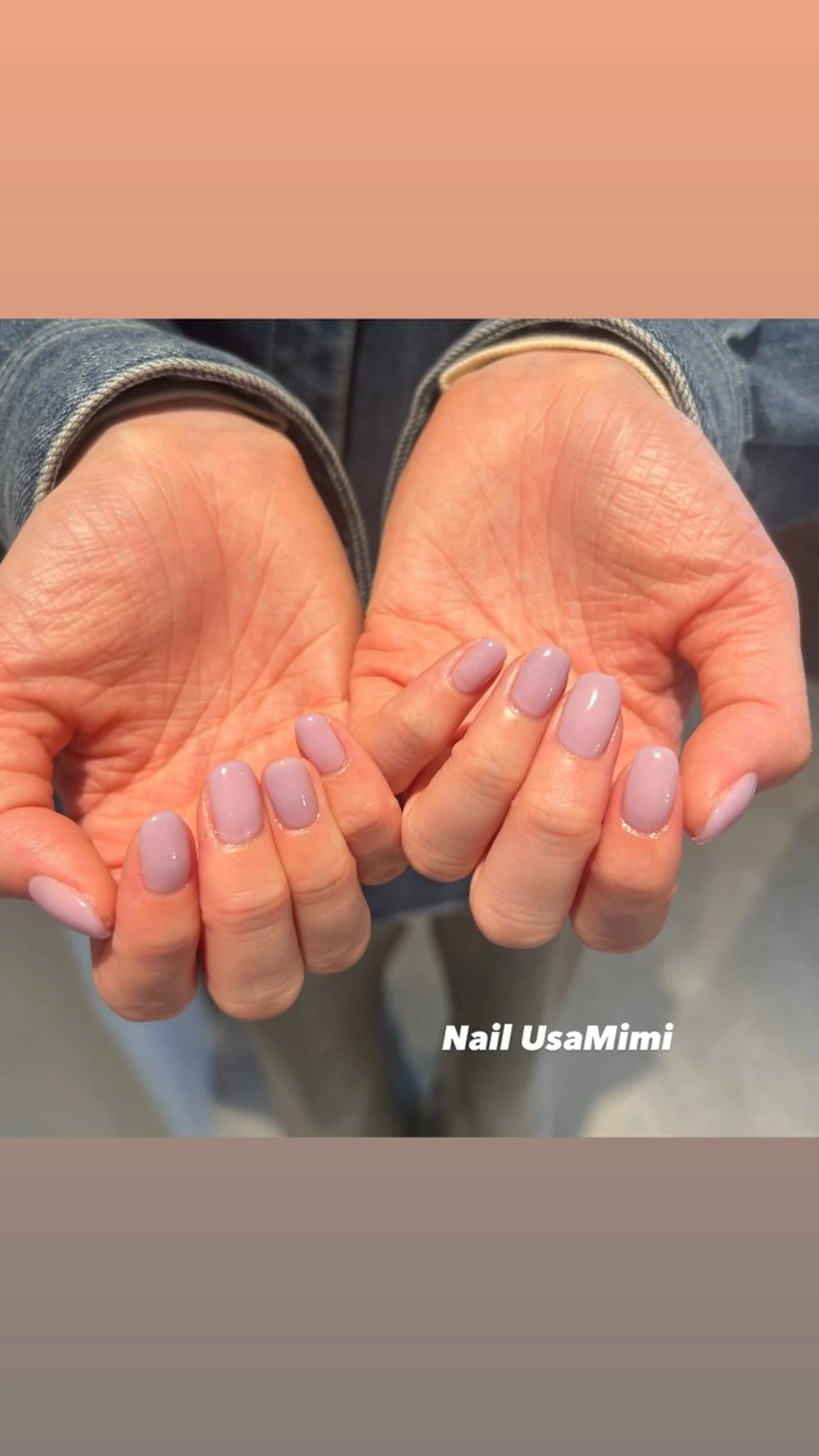 ネイル アートネイル ジェルネイル グラデーション 韓国ネイル ワンカラーネイル ハンドネイル 本町NailUsa Mimi RIKOのネイルデザイン