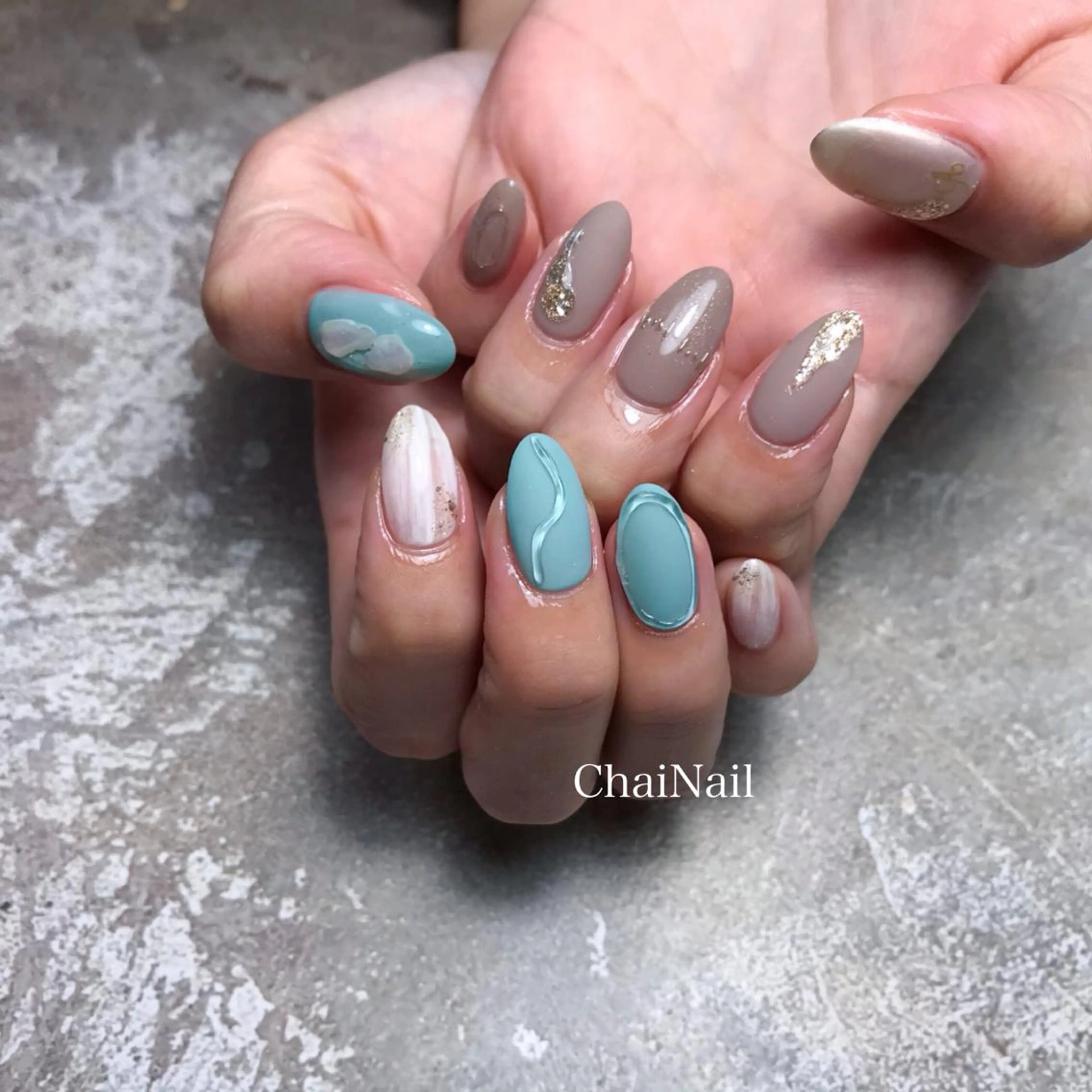 ネイル ハンドネイル 💅chainail _aiのネイルデザイン