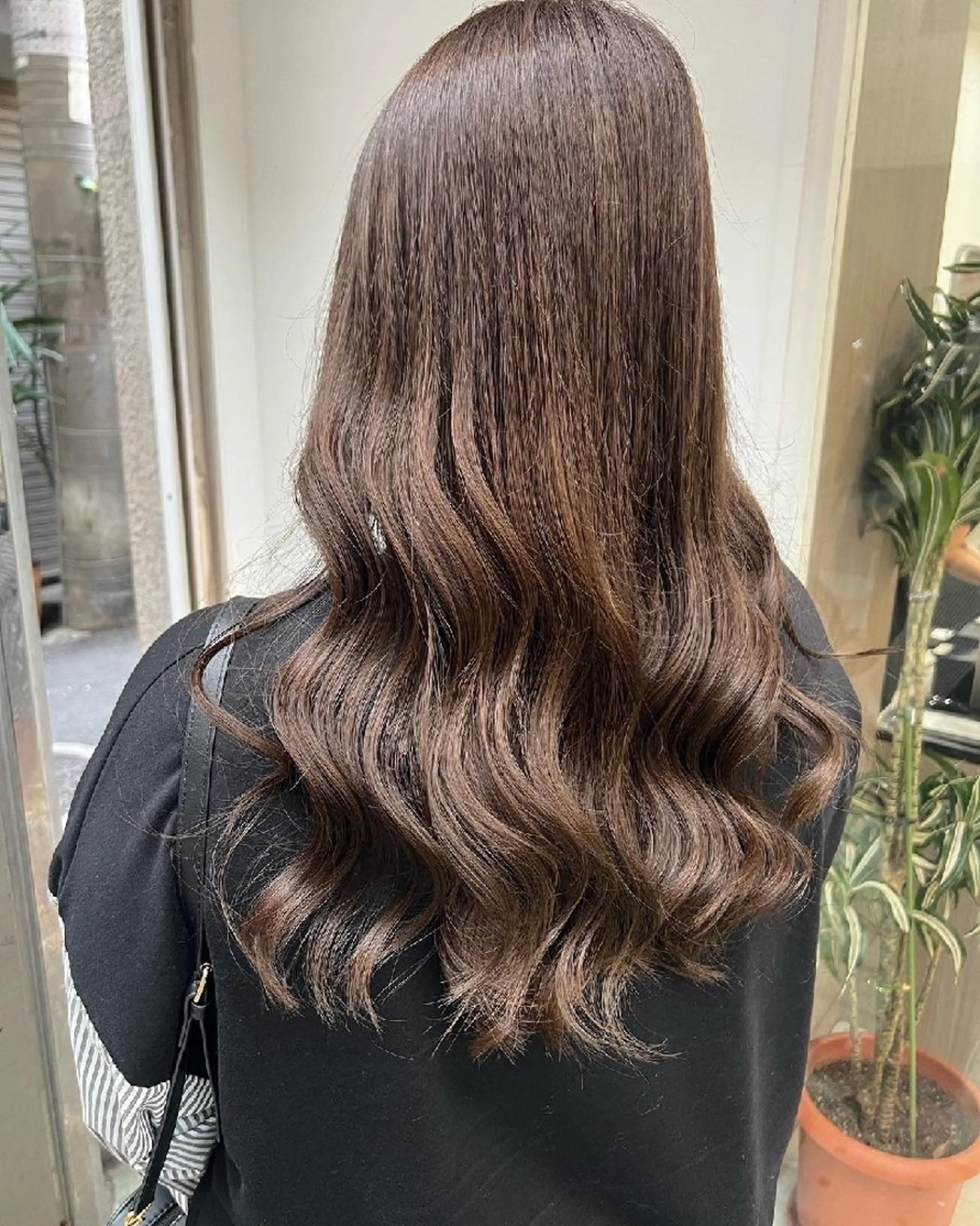 カラー ヘアカラー 暖色🍎透明感カラー 🩵小林かりんのヘアスタイル