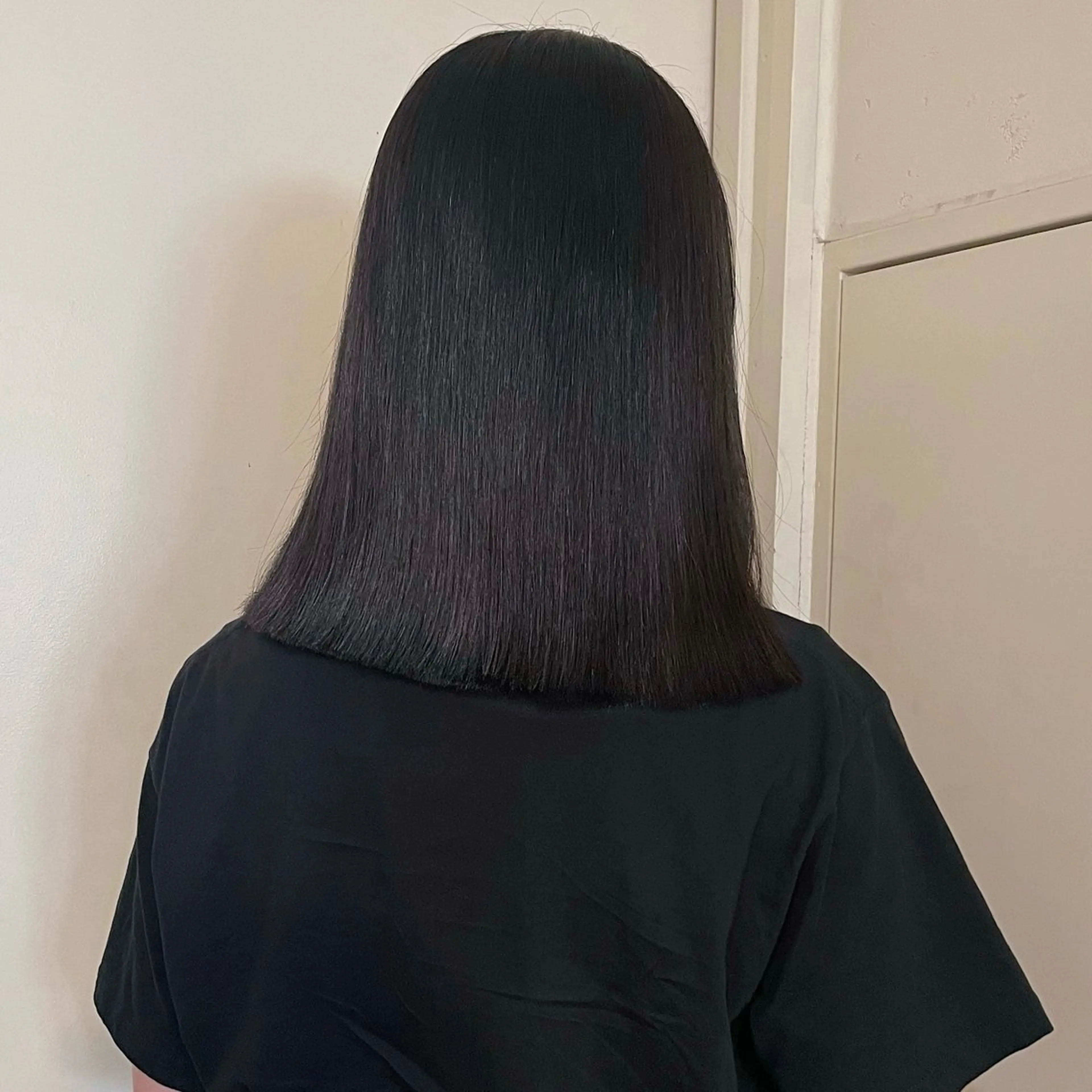 ミディアム カラー パーマ ミディアムパーマ カット ヘアカラー パーマ 縮毛矯正 トリートメント 大阪/梅田すぐ /パーマ落とし専門店のヘアスタイル