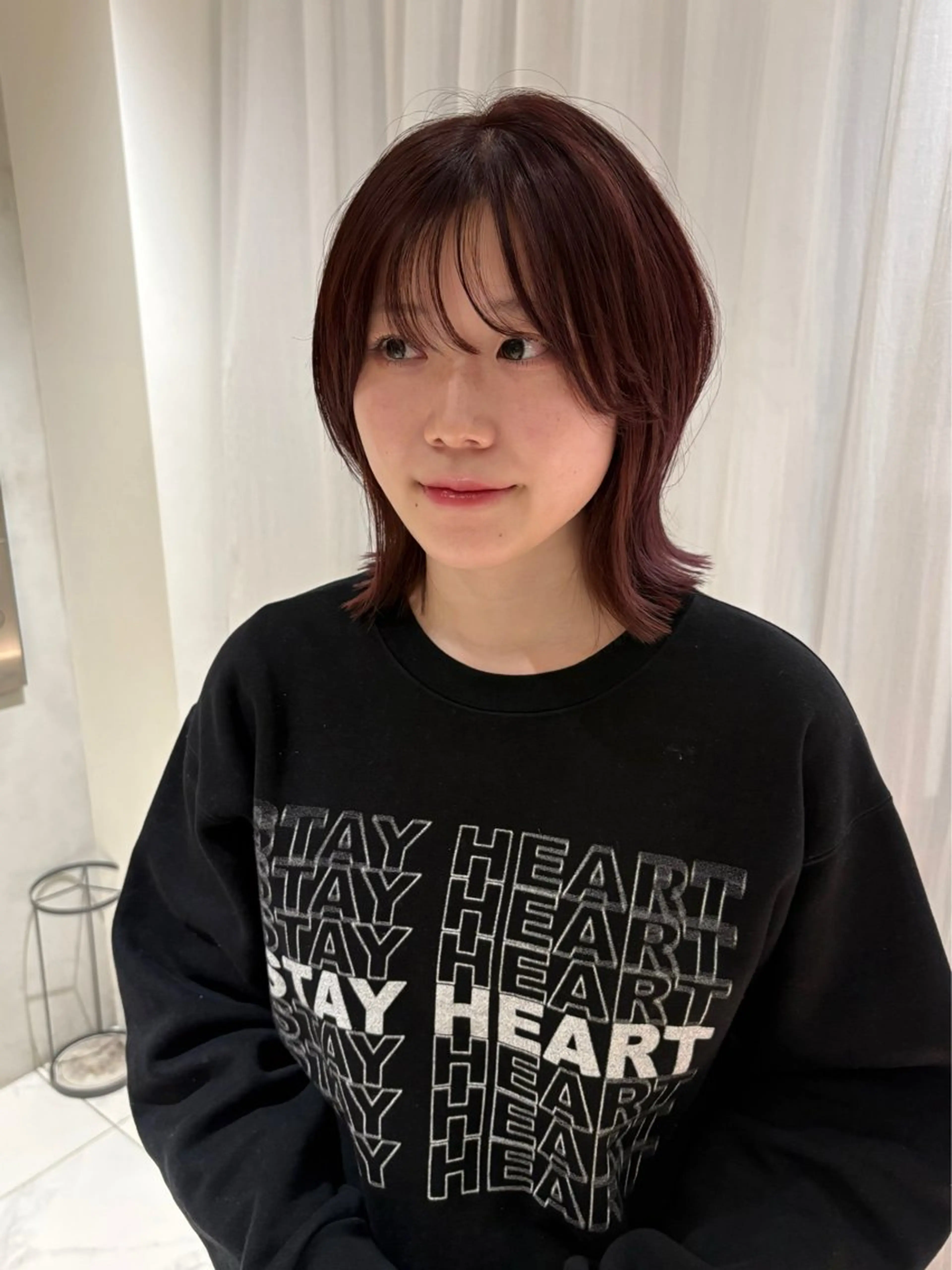 ミディアム ショート⌇艶カラー ⌇ RIN🌙のヘアスタイル