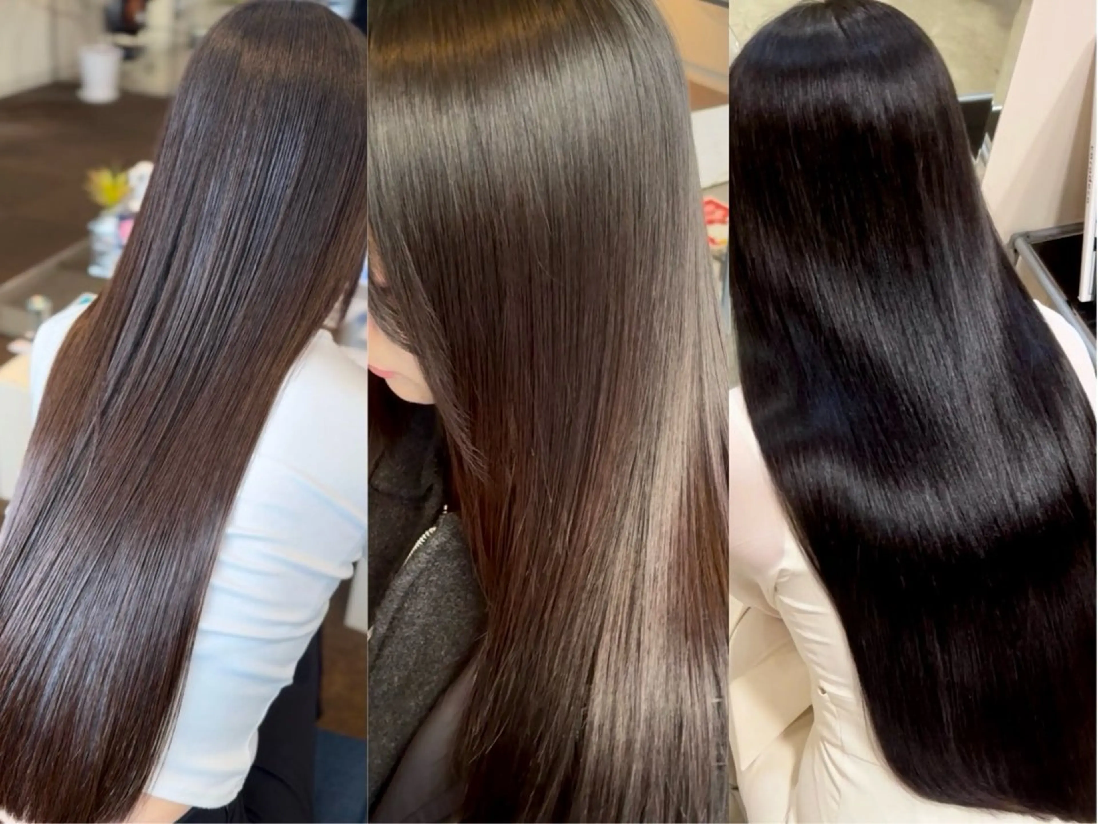 ロング カット 縮毛矯正 W_SALON ［四条河原町］のヘアスタイル