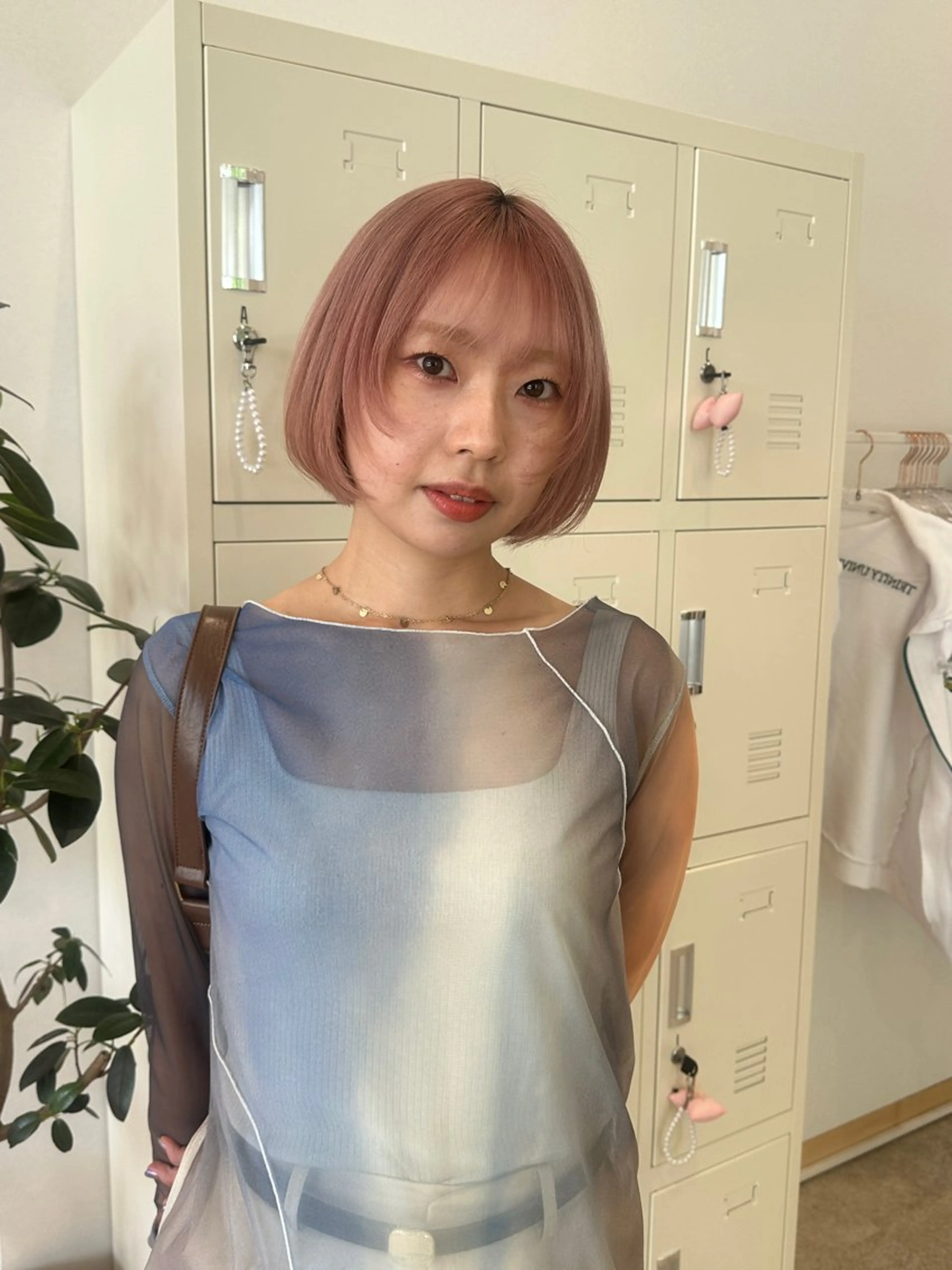 ショート カラー カット ヘアカラー 暖色系/ブリーチ/ 豊橋/ノア𝜗𝜚のヘアスタイル