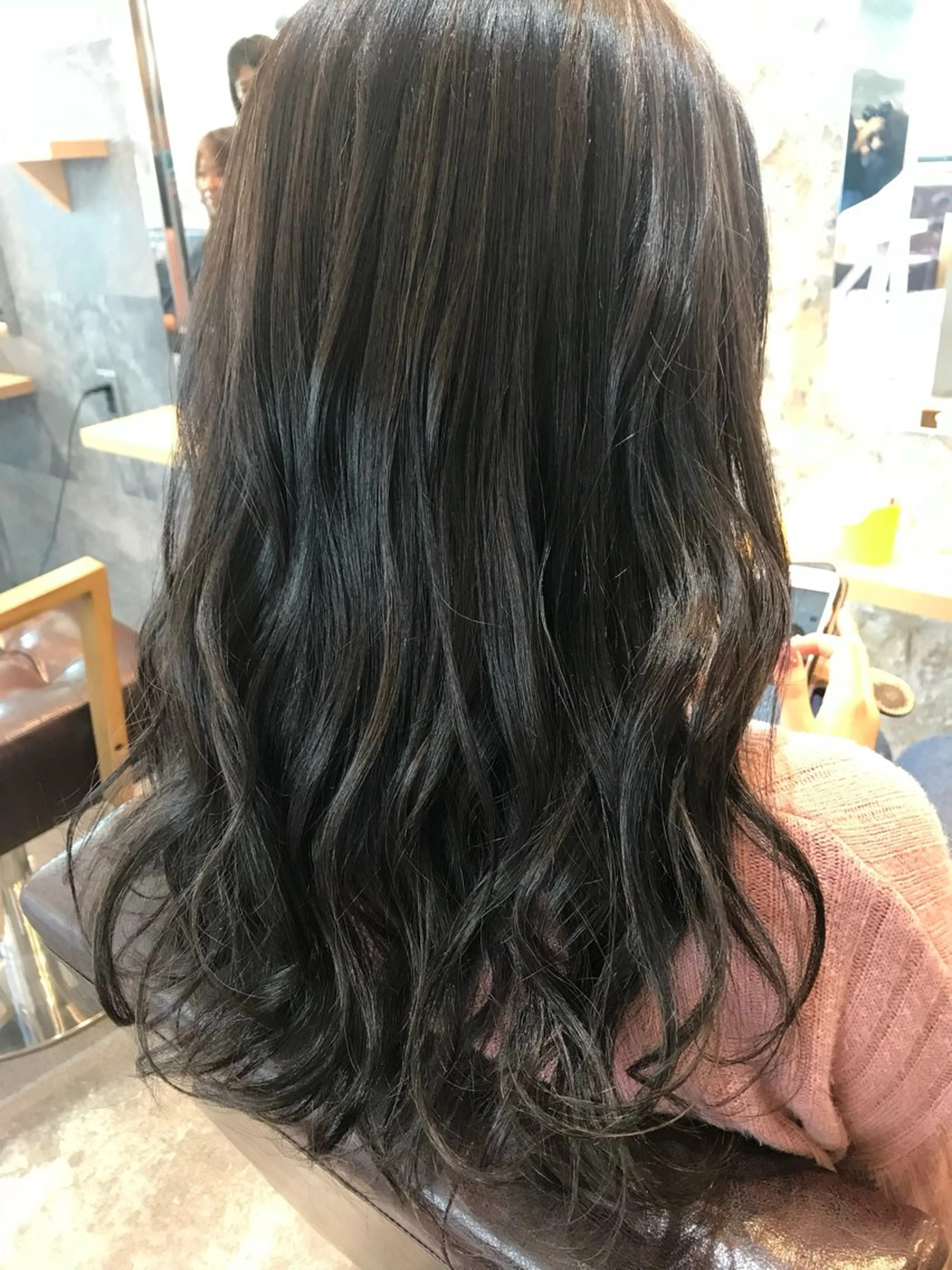 ロング カラー 塚本 昂のヘアスタイル