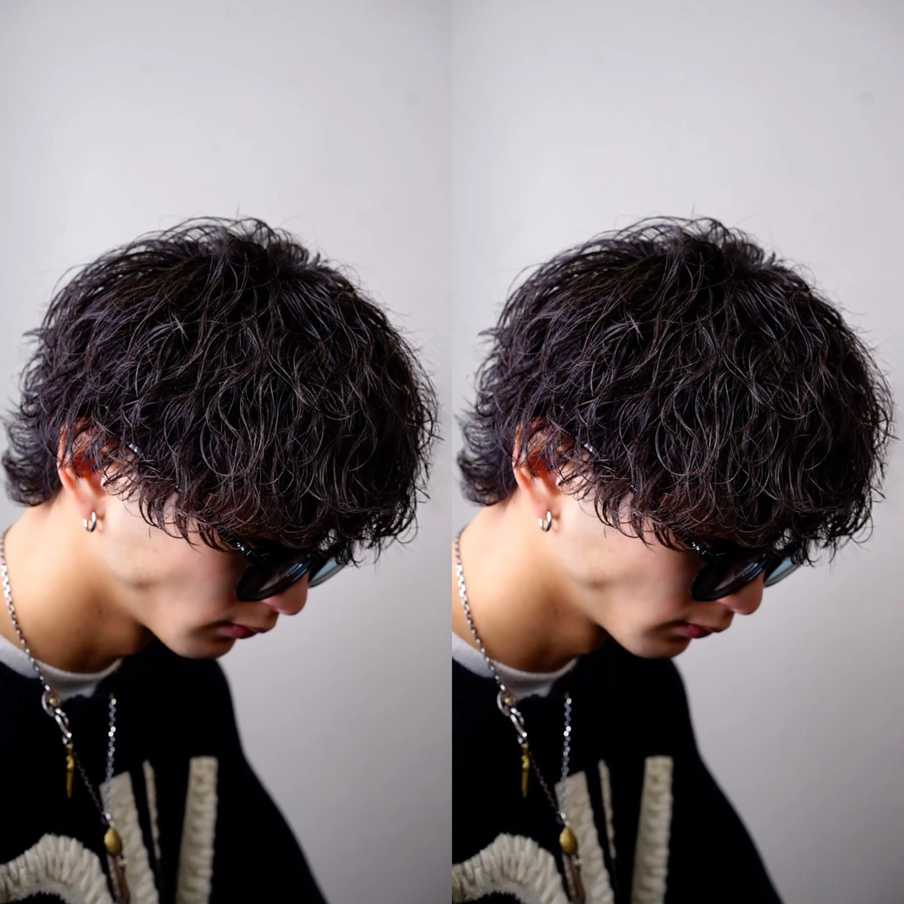 パーマ メンズ フェザーパーマ メンズパーマ カット パーマ 渋谷/メンズパーマ 大岡拓海のヘアスタイル