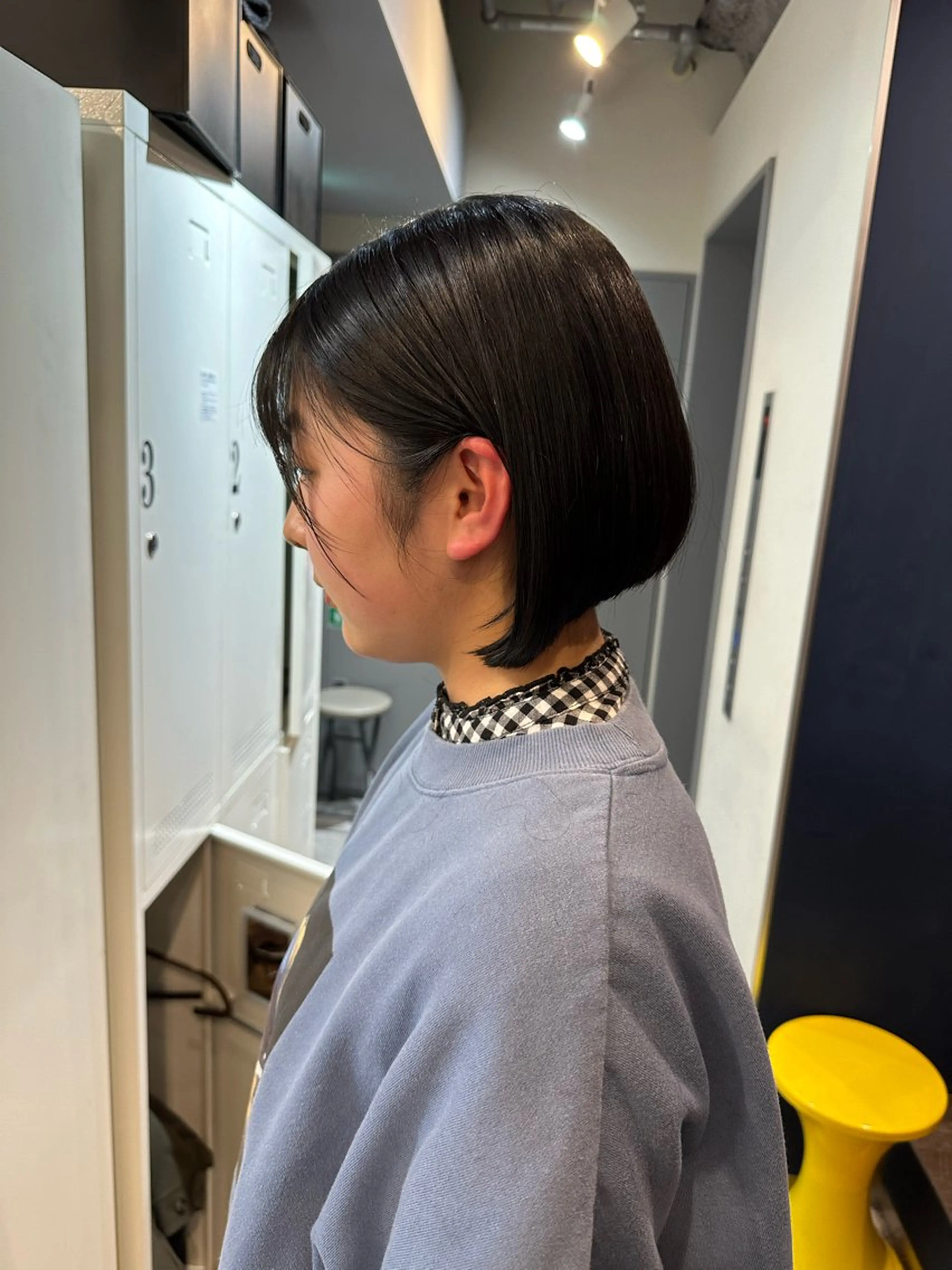 ショート カラー ボブ 似合わせカット 小顔カット 平日オススメ✨ プチプラ✨山下のヘアスタイル