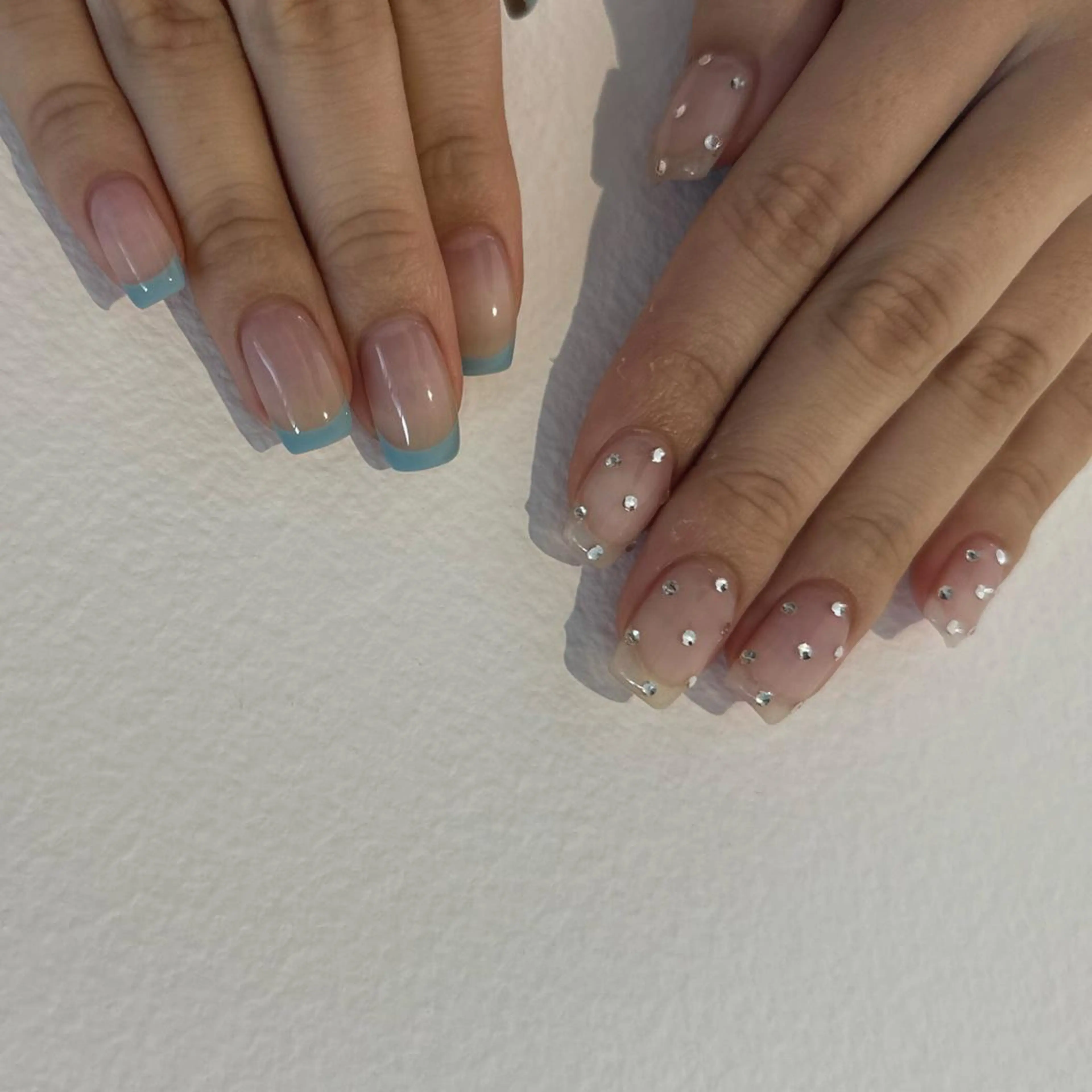 ネイル フレンチネイル ハンドネイル Flow nail所属・山本 七海のネイルデザイン