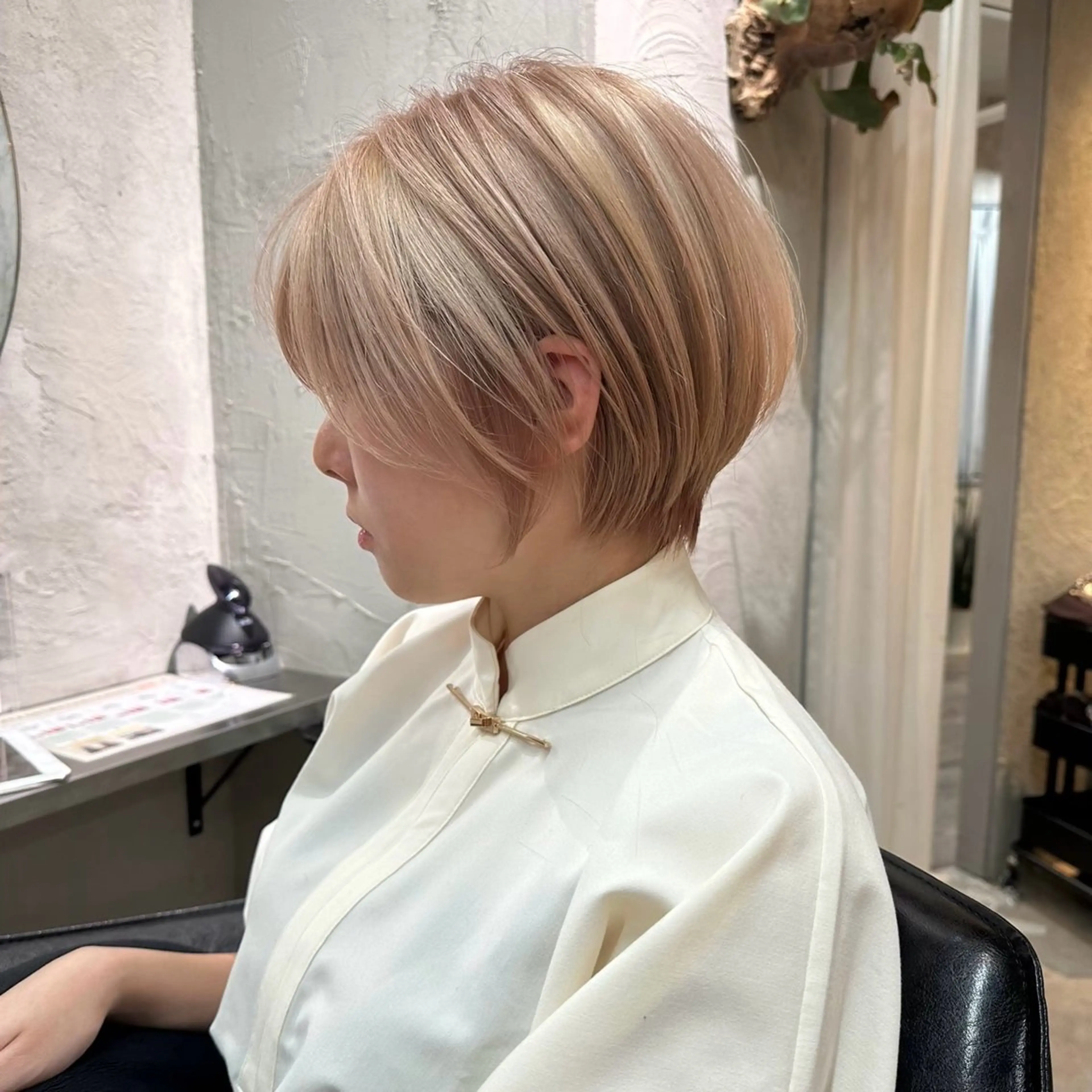 ショート カラー tidasmile /カラー/カットのヘアスタイル