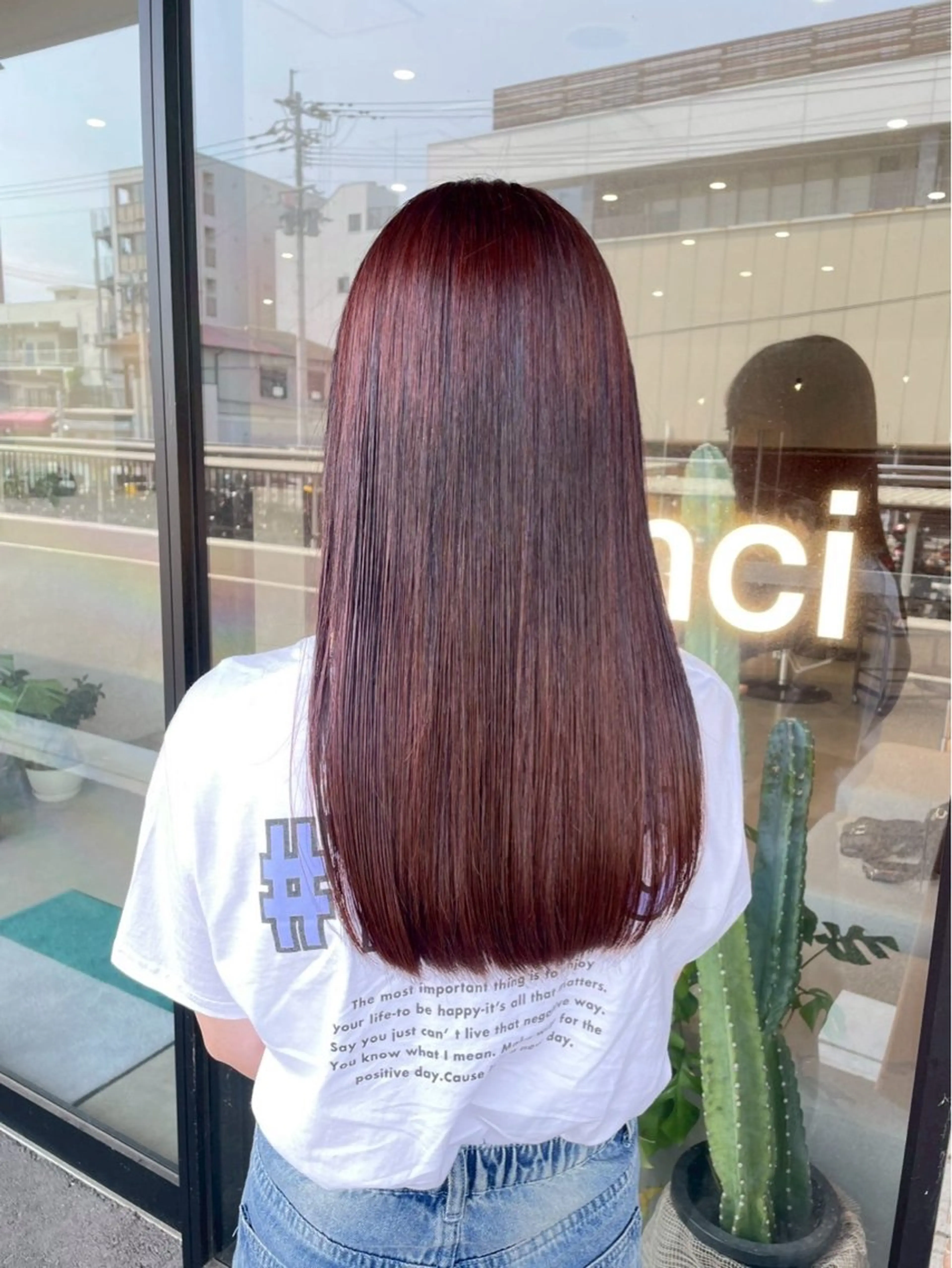 ロング カラー キラ🌟 艶感color🎀のヘアスタイル