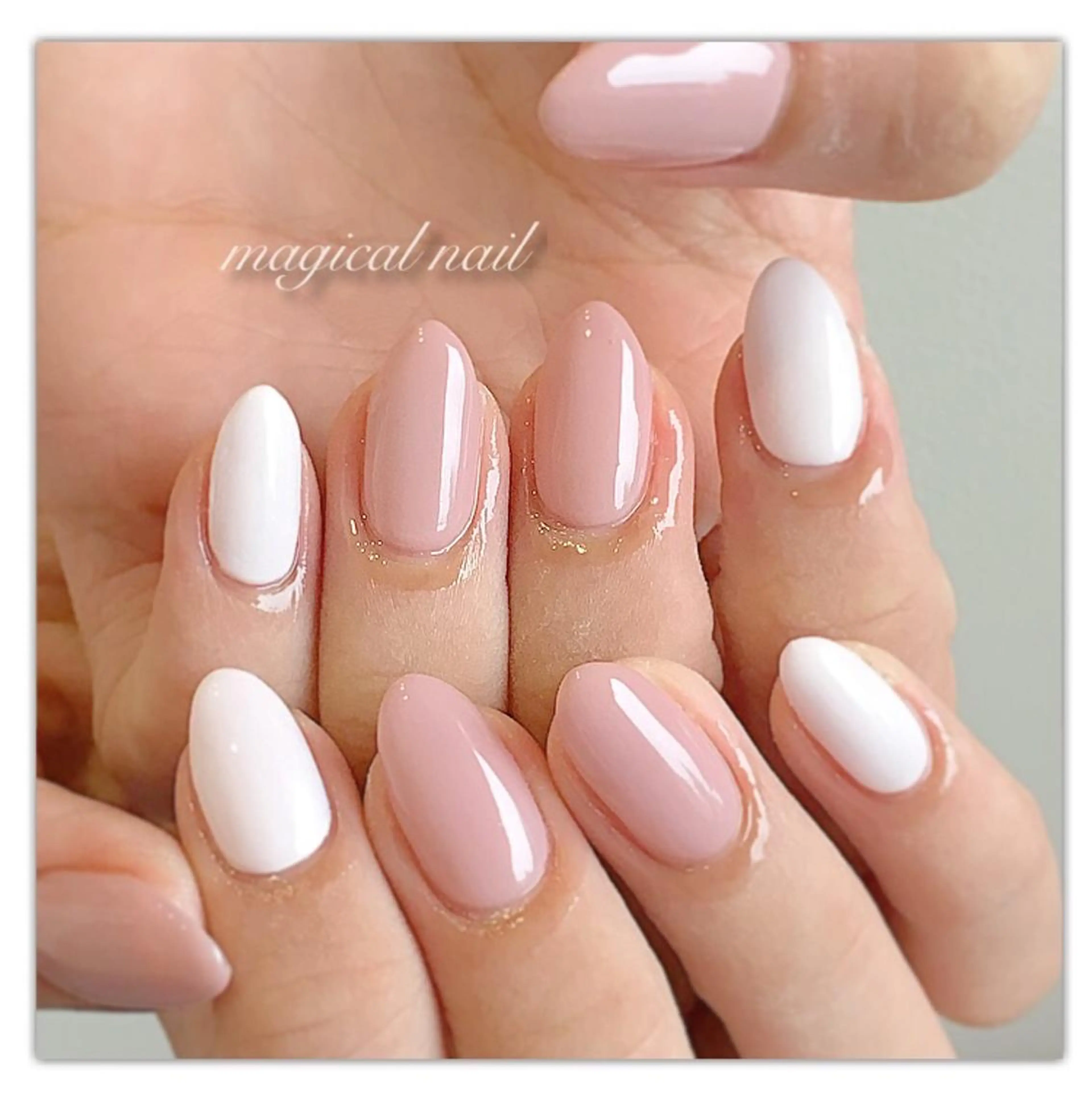 ネイル ワンカラーネイル ハンドネイル magical nailのネイルデザイン