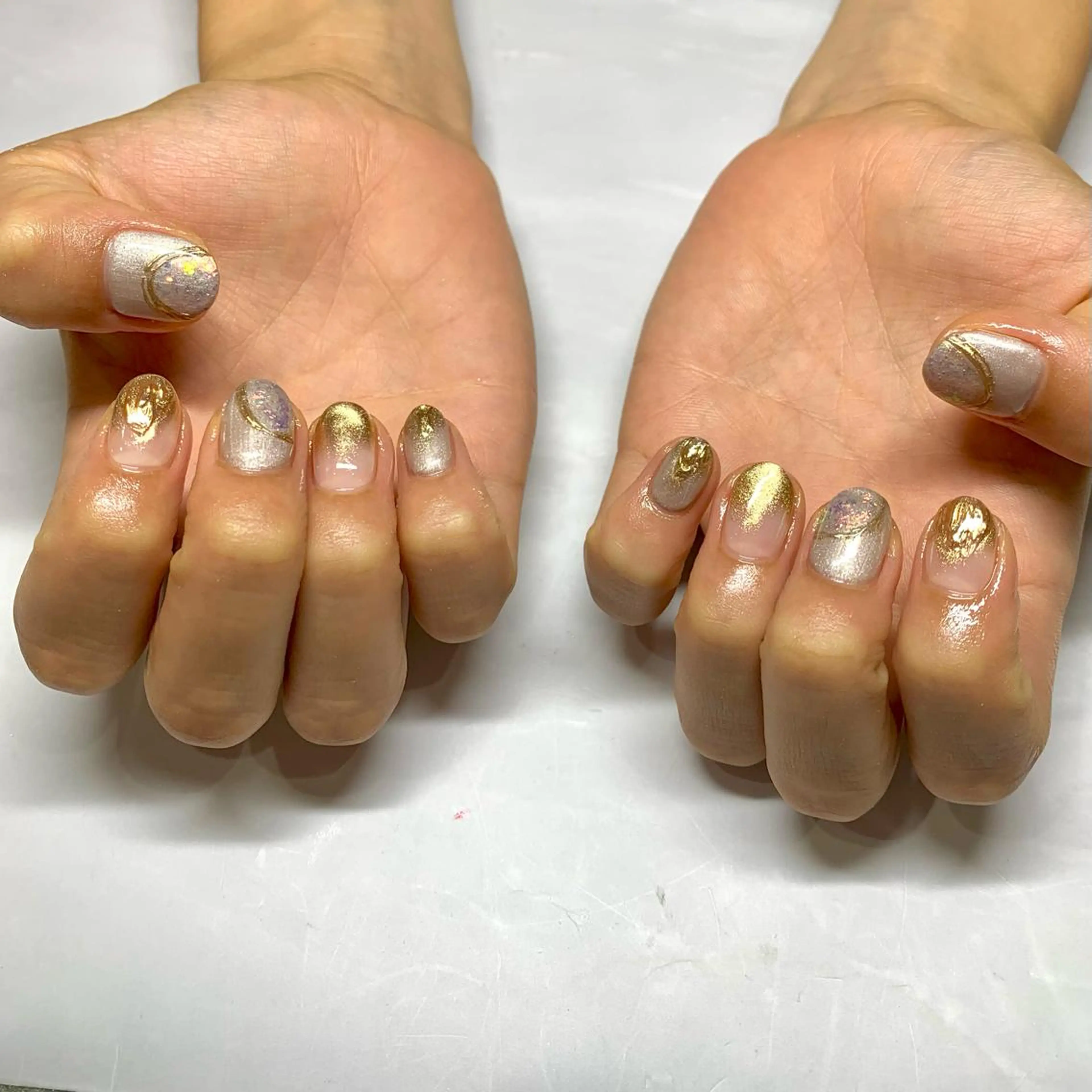 ネイル ハンドネイル nail atelier  new moon所属・デザイン可愛いサロン new moonのネイルデザイン