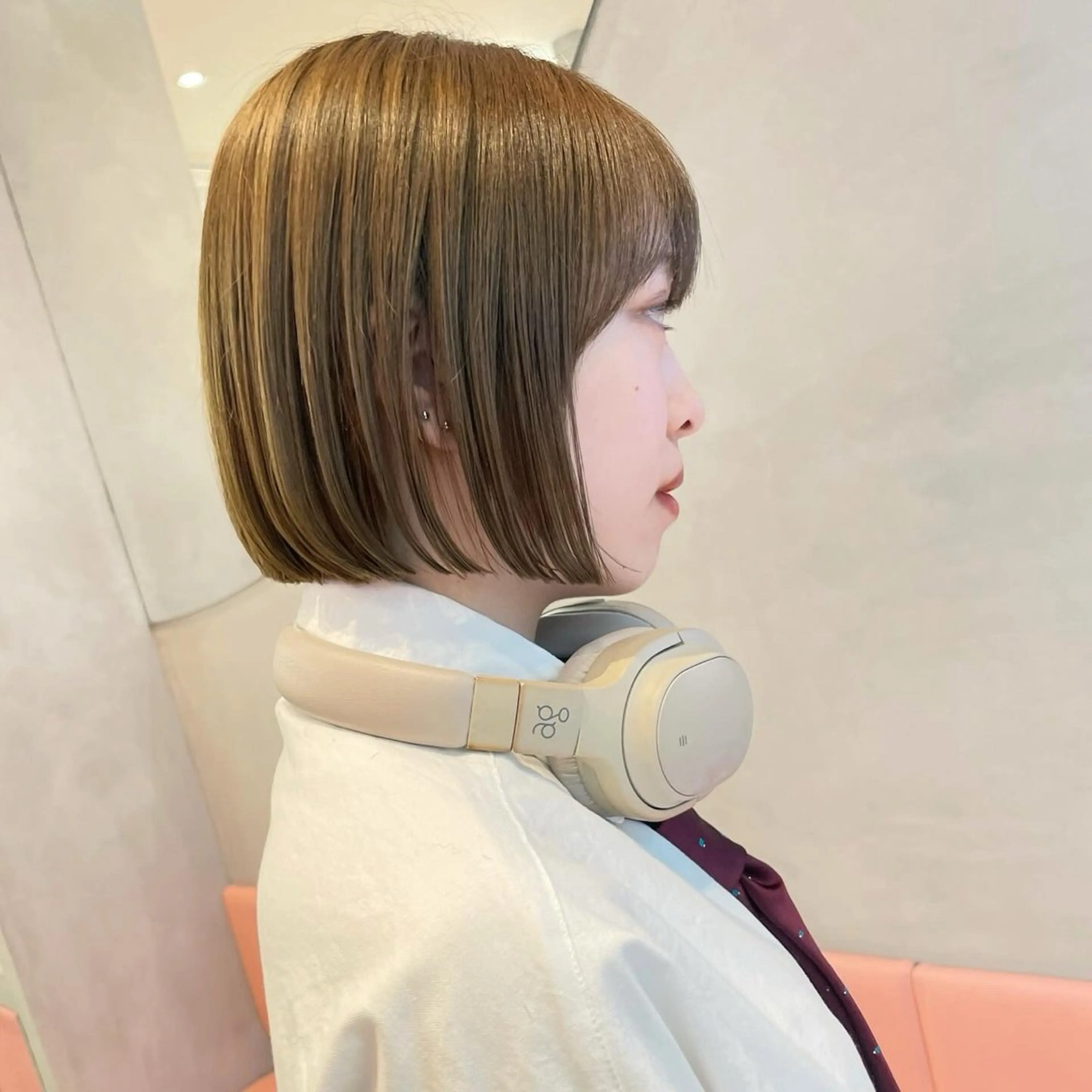 ショート Misaki /ボブ/縮毛矯正のヘアスタイル