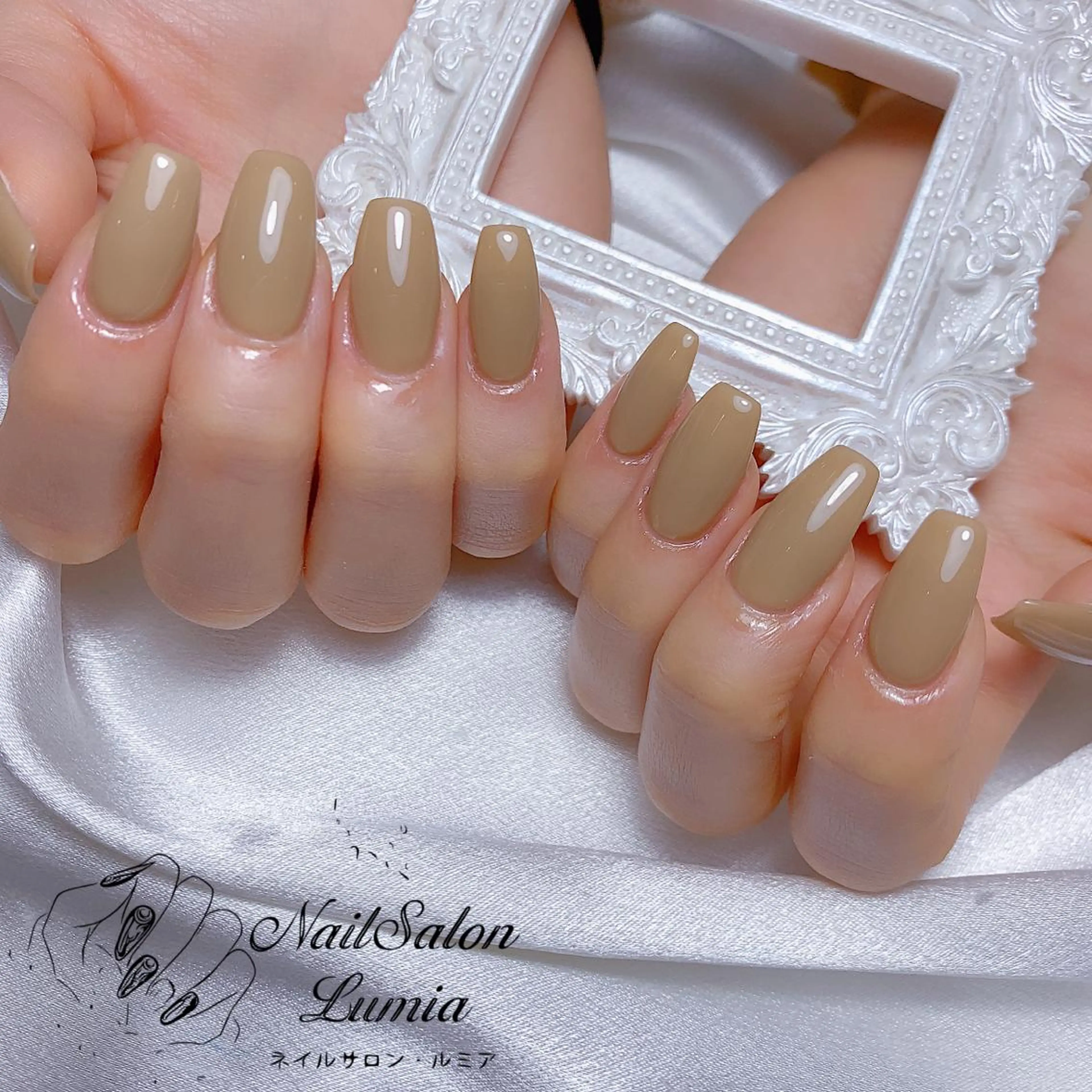 ネイル ハンドネイル ネイルサロン ルミア Lumia 店長のネイルデザイン