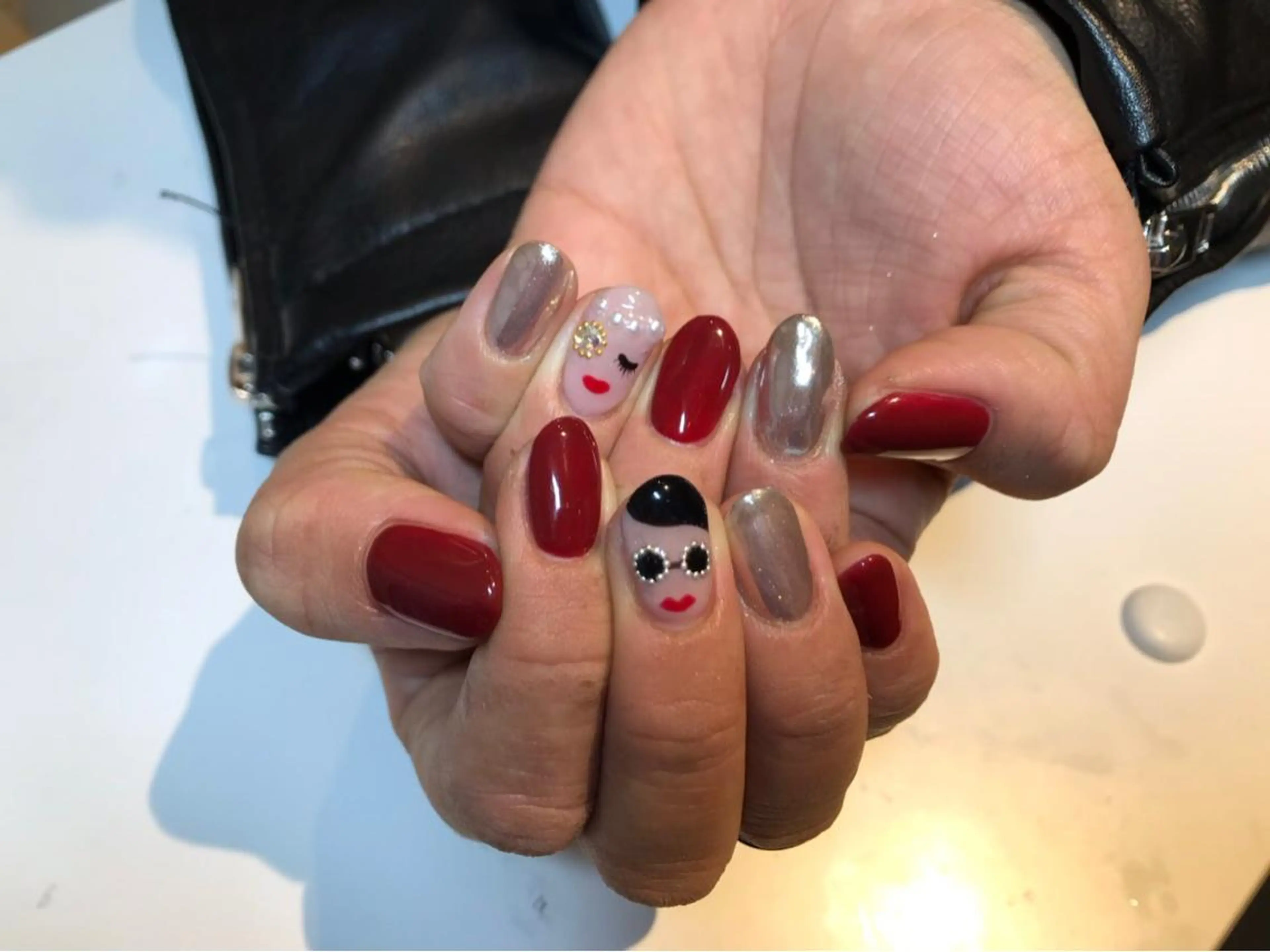 ネイル 舞田 苑香のネイルデザイン