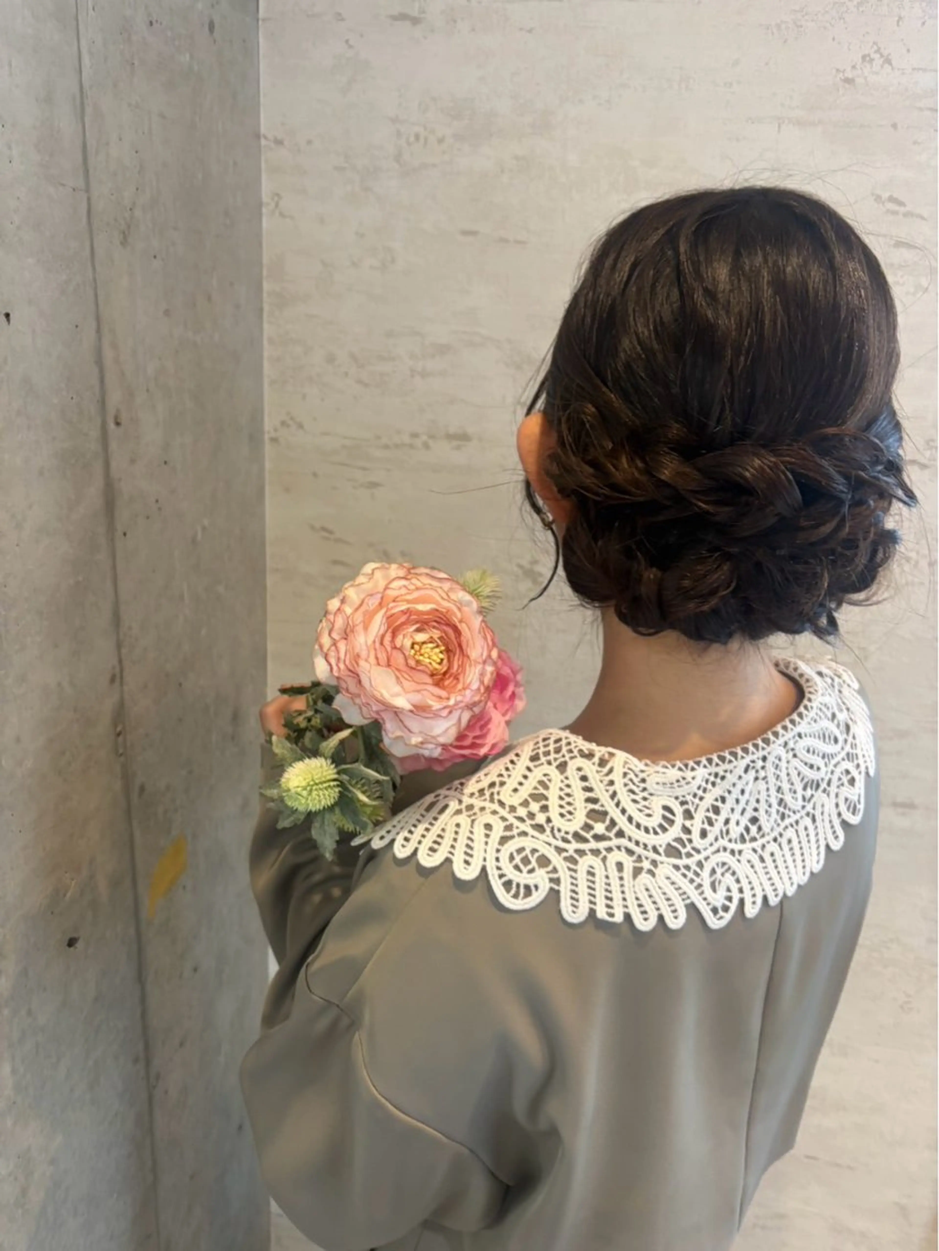 ロング ヘアアレンジ ヘアセット 美髪× ヘアセット✨Araiのヘアスタイル