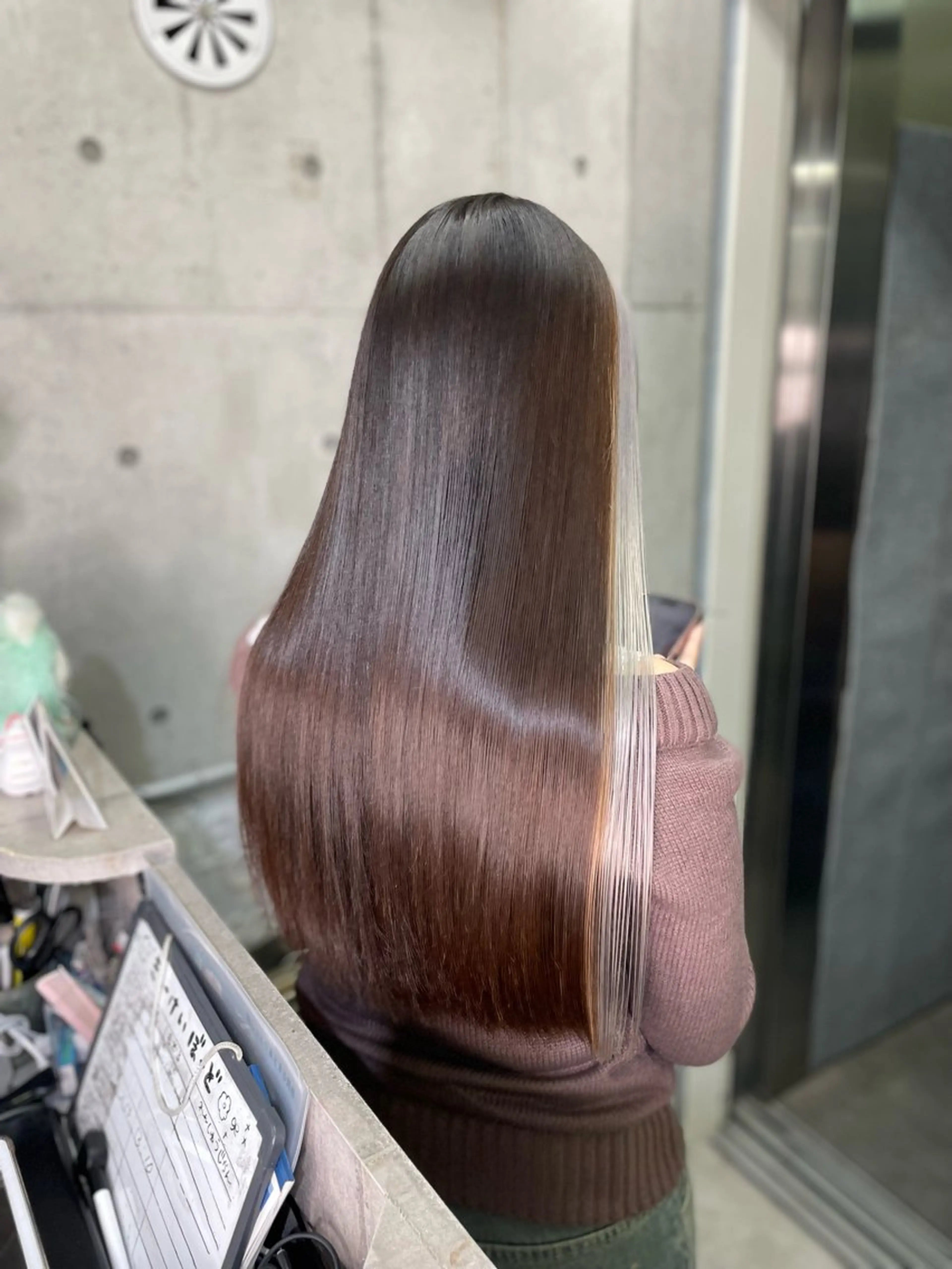 ロング カラー ヘアカラー トリートメント ヘアセット 🌟ブリーチ/ボブ/ レイヤー渋谷☀️のヘアスタイル