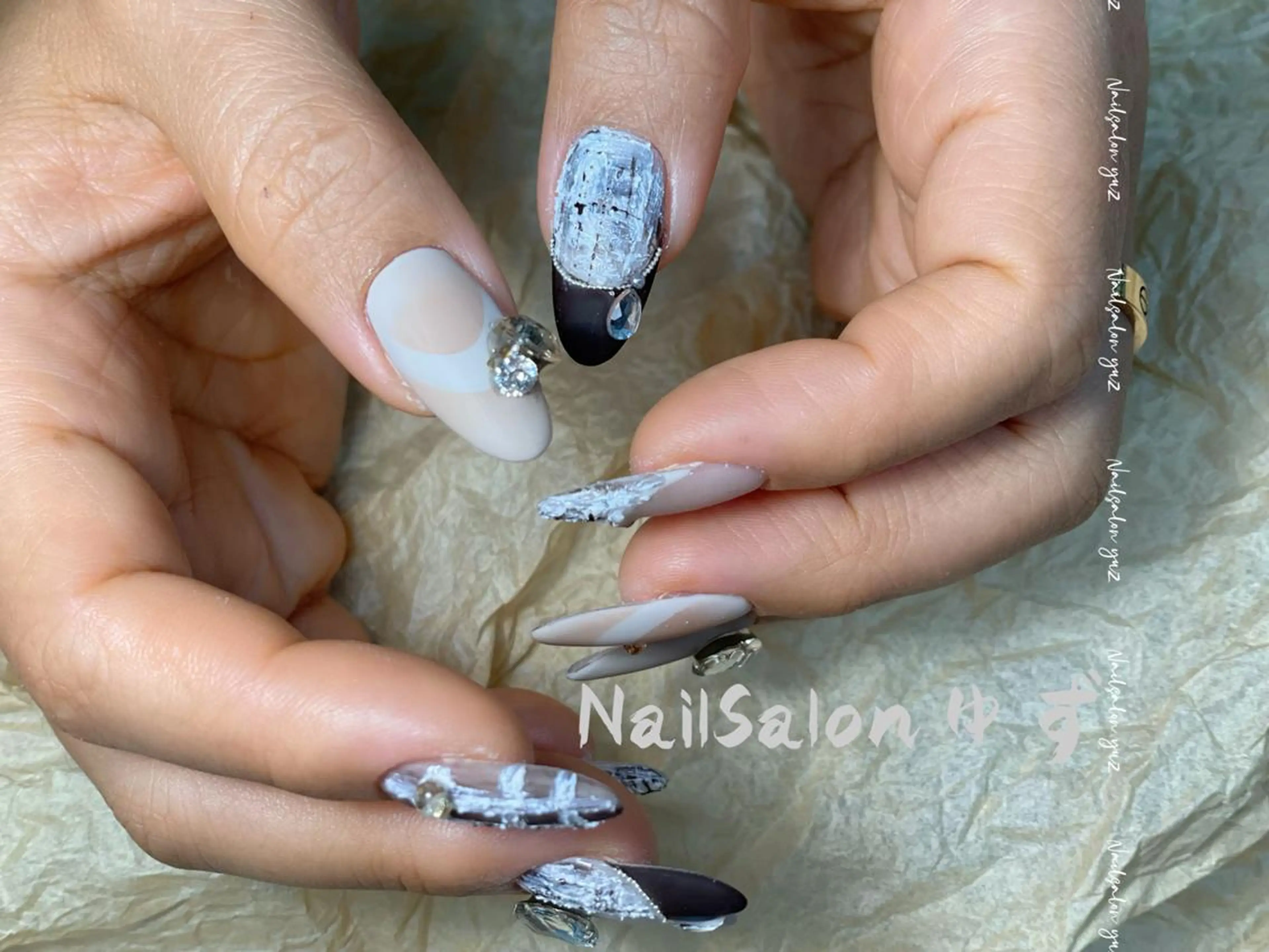 ネイル ハンドネイル ハンドケア MAKI💚💚💚 秋葉原.のネイルデザイン