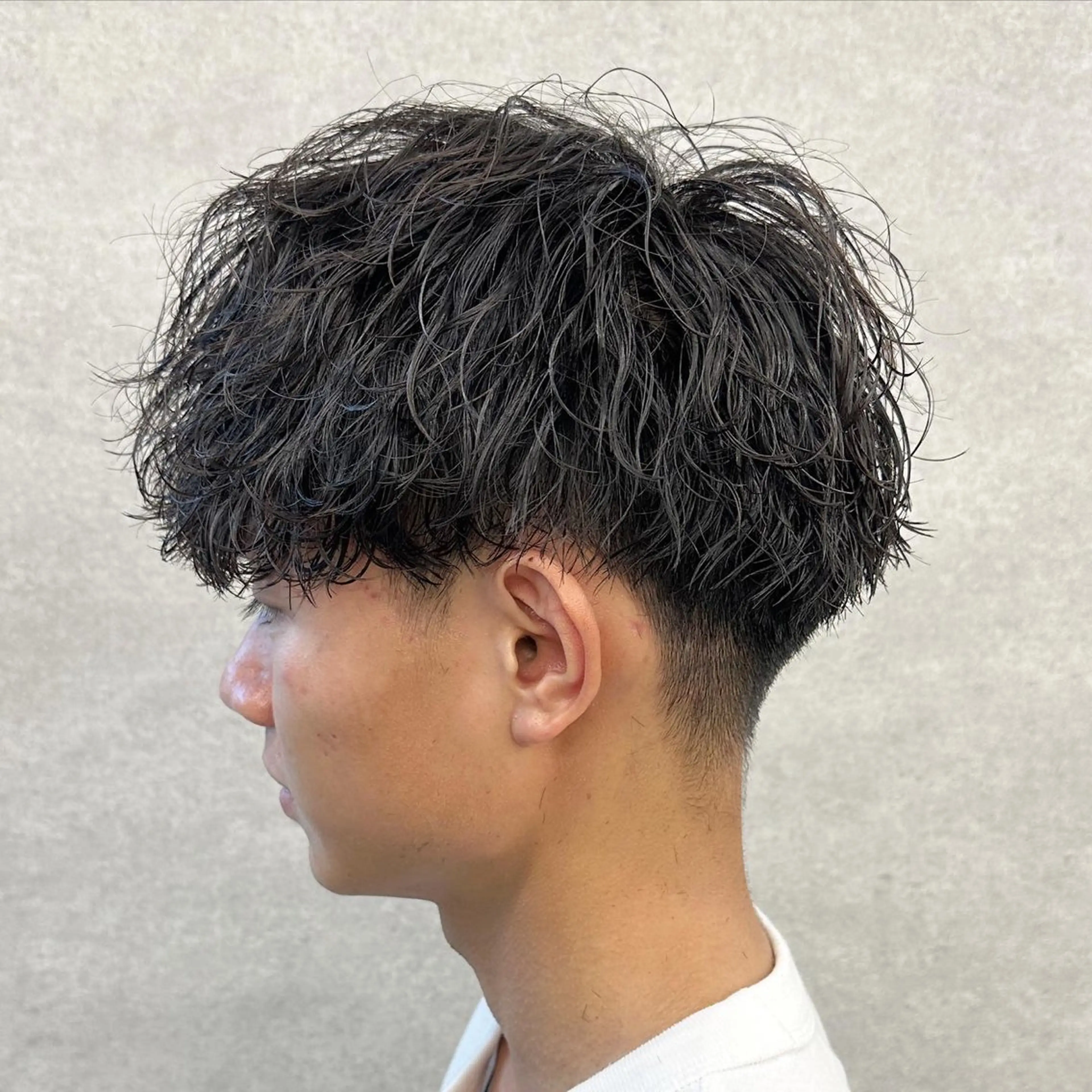 ショート パーマ メンズ 【メンズサロン】 BLUCK 横浜のヘアスタイル