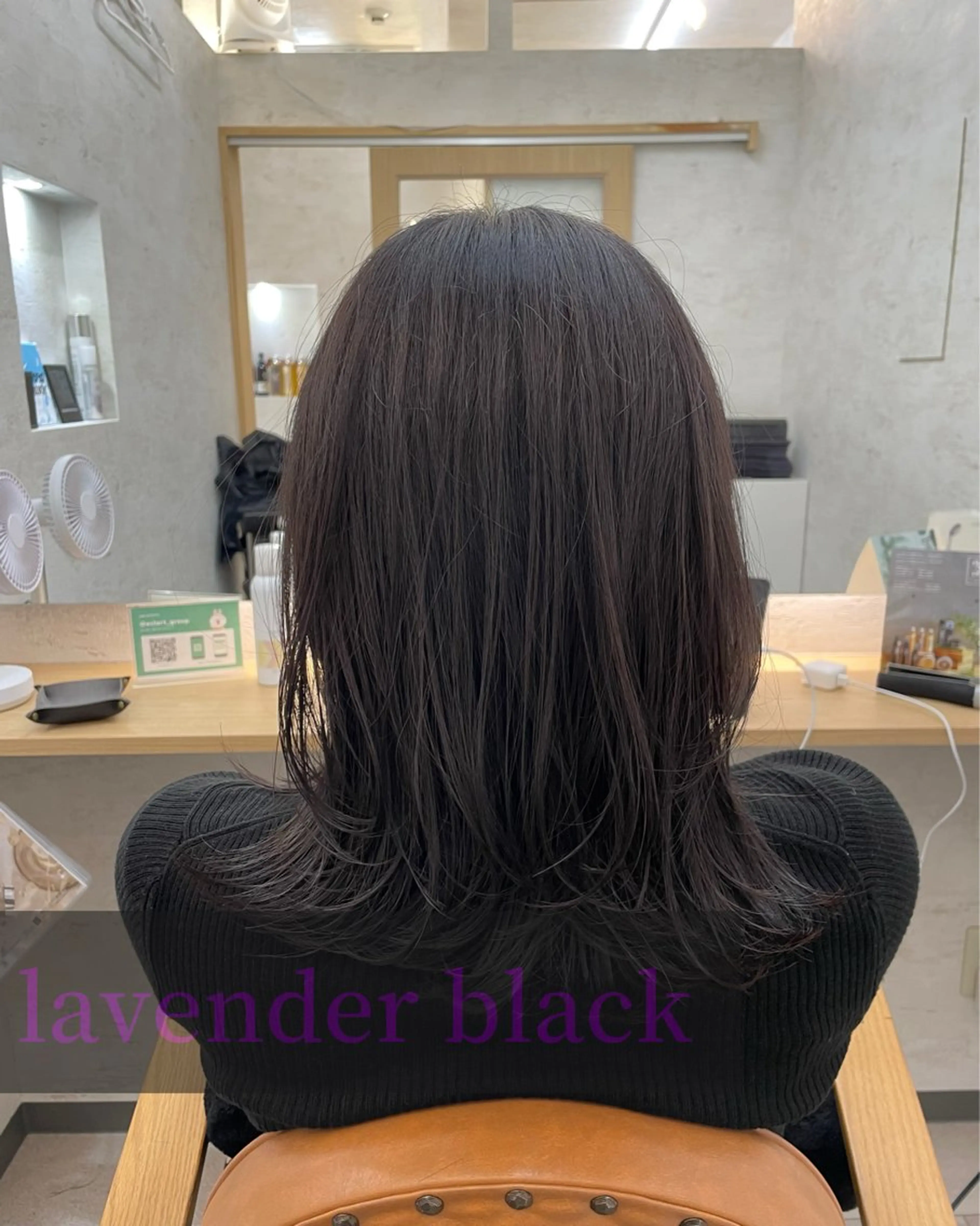 セミロング カラー 透明感カラー カット ヘアカラー トリートメント 高橋 芽衣のヘアスタイル