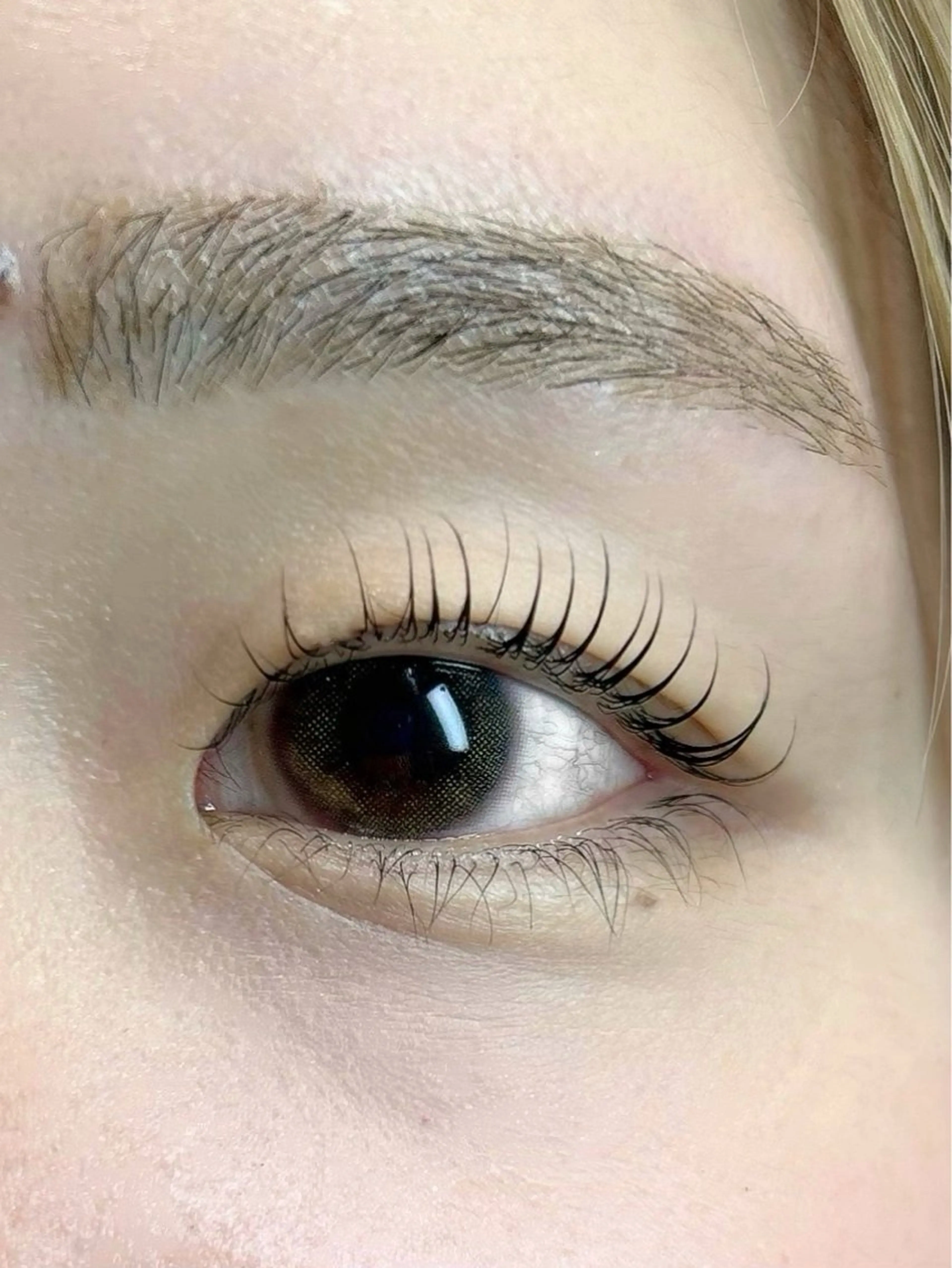 アイブロウ シルエット 有田のマツエク・マツパデザイン