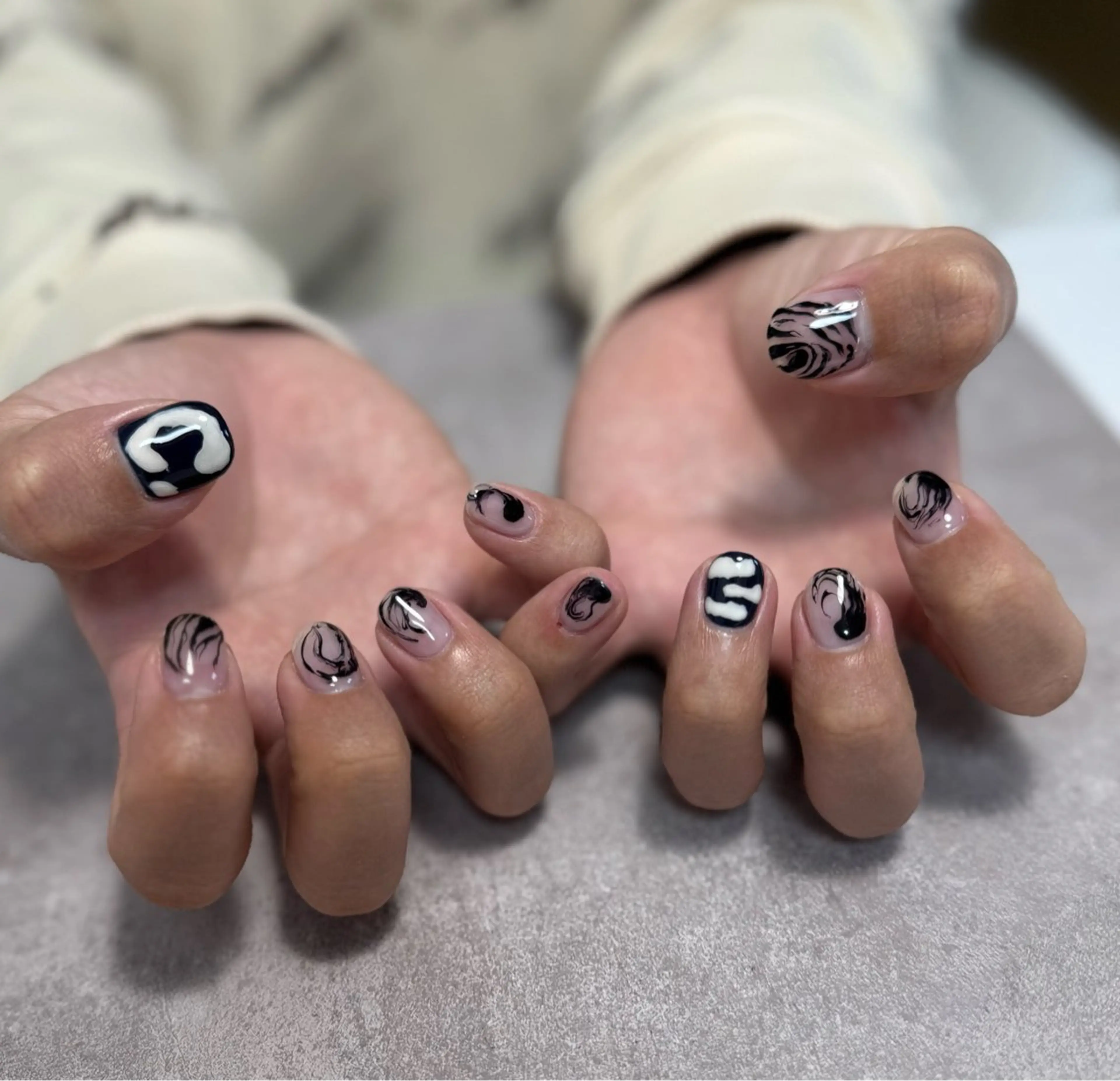 ネイル メンズネイル ハンドネイル Monica nails/福島のネイルデザイン