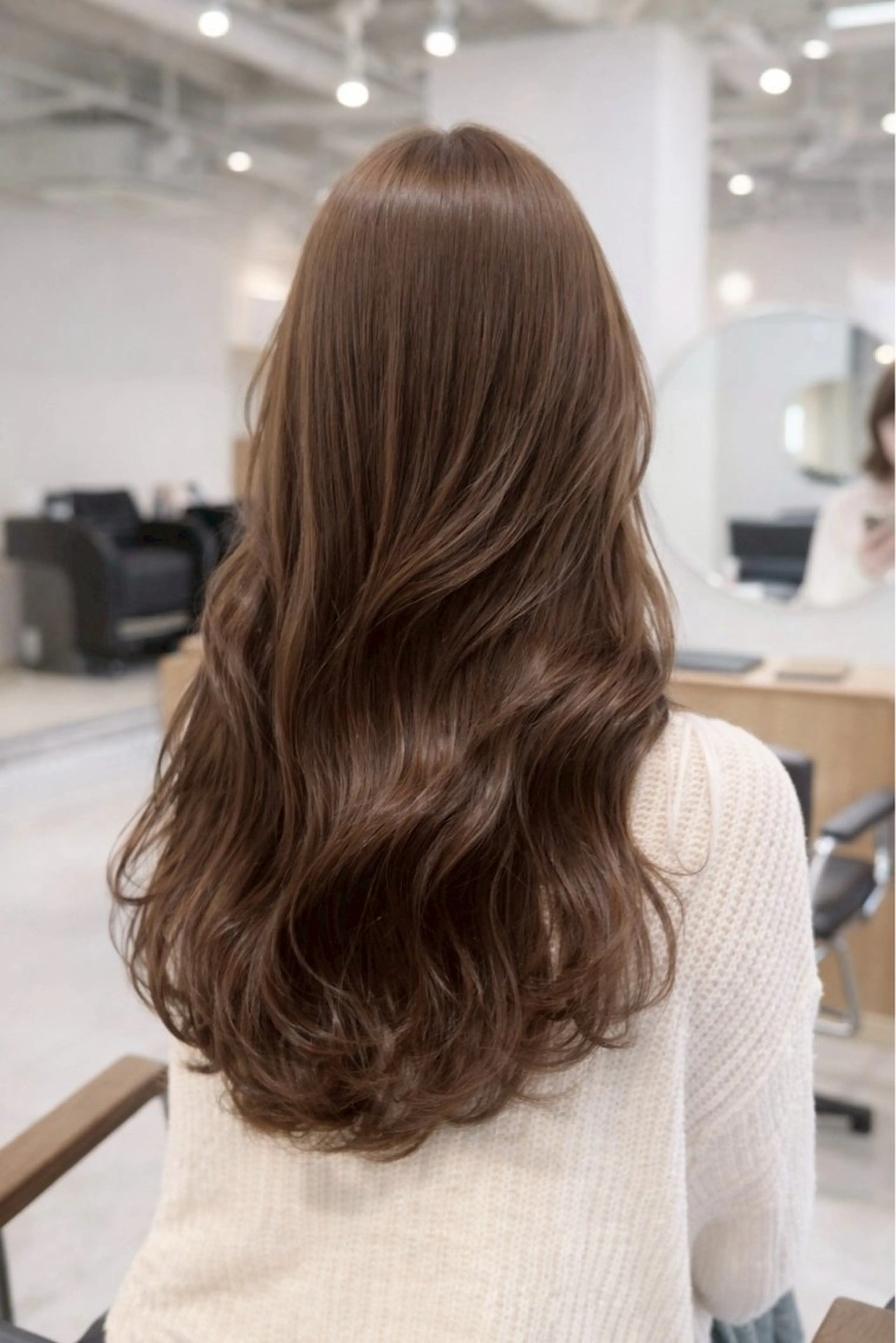ロング カラー カラーモデル募集中 /新潟万代/かこ🩵のヘアスタイル