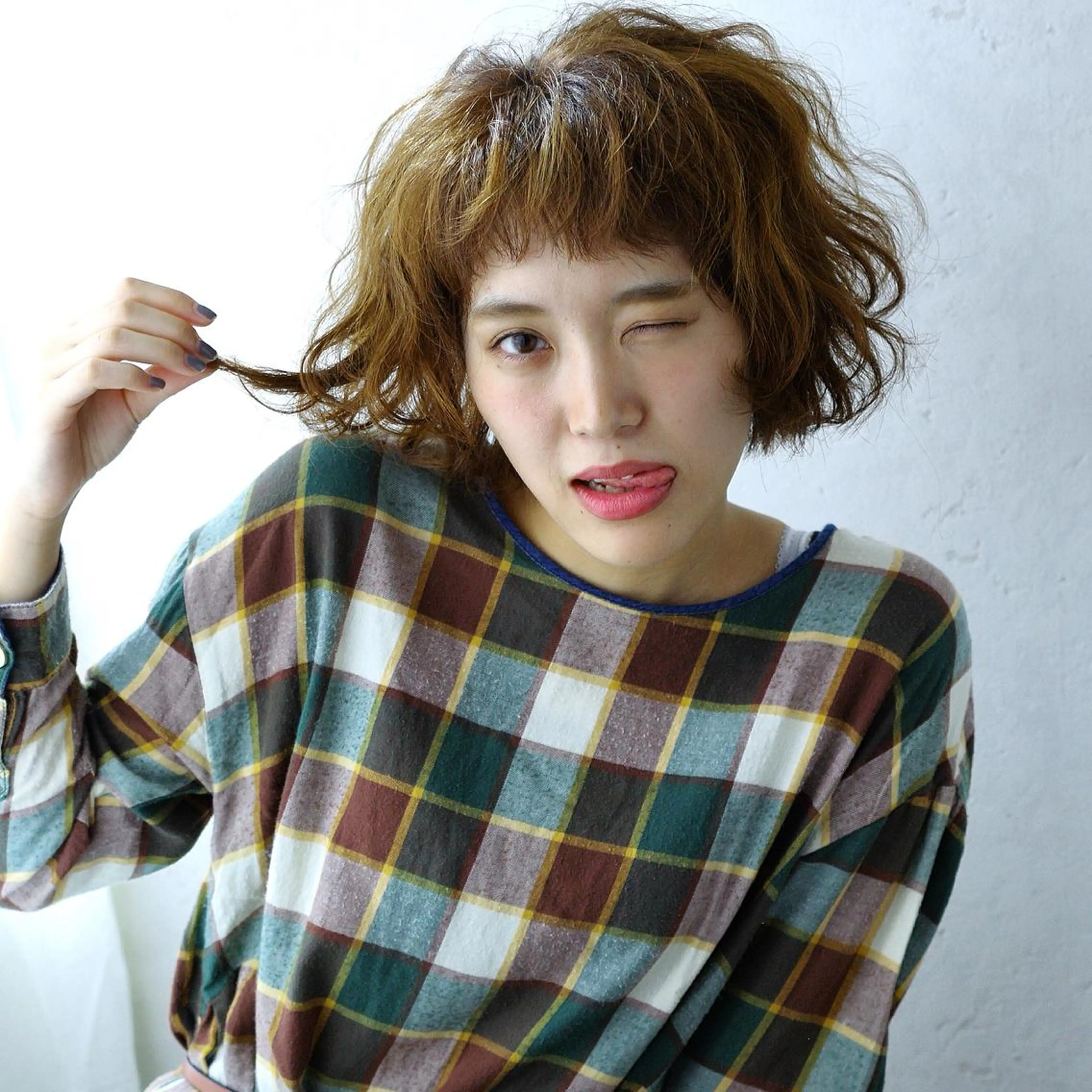 ミディアム カラー 💎髪質改善💎 デザイナーshinのヘアスタイル