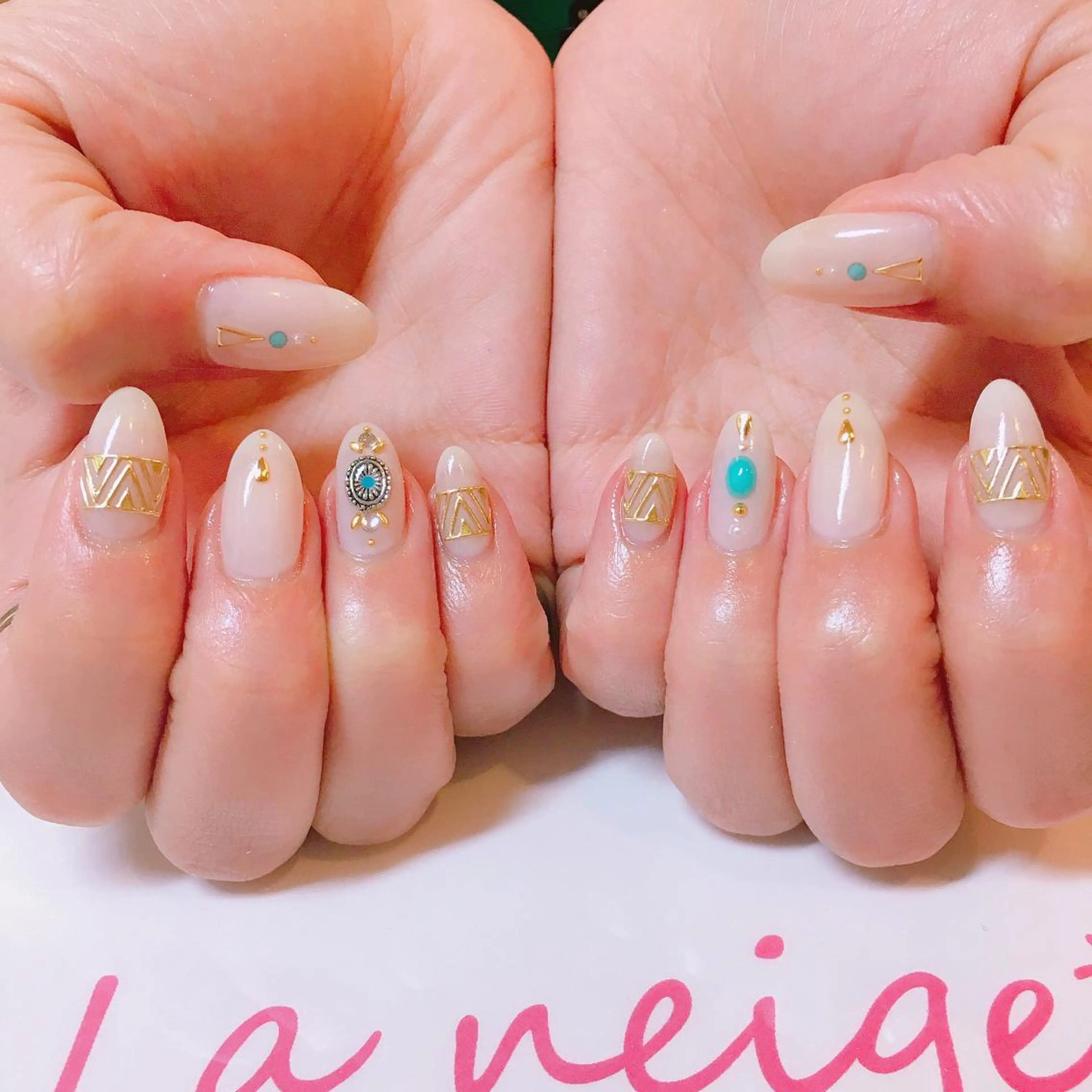 ネイル La neige* yuki 🐩🌙のネイルデザイン