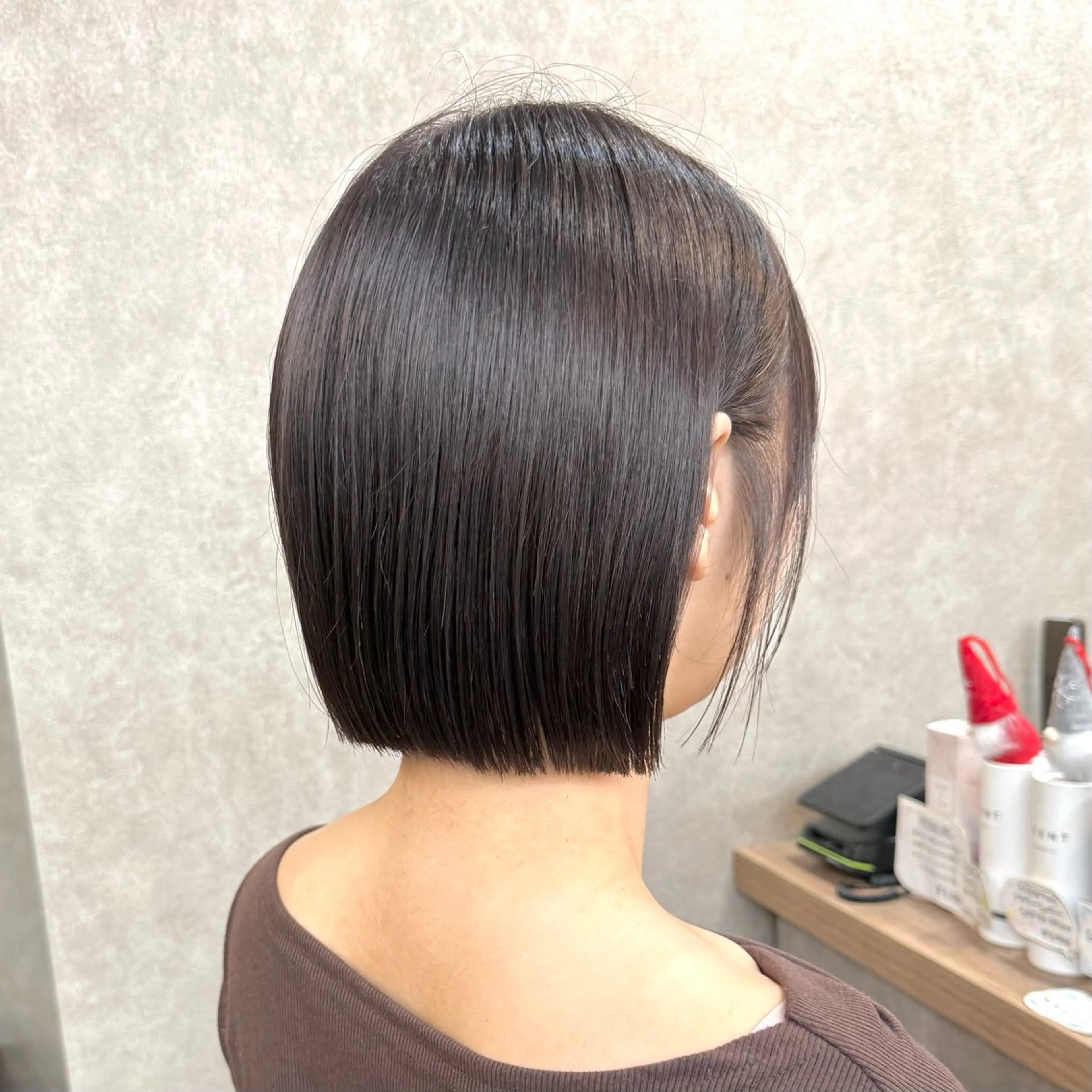 ミディアム ボブ 韓国風ヘア カット トリートメント 似合わせボブ🎀🫧 千葉 優希のヘアスタイル