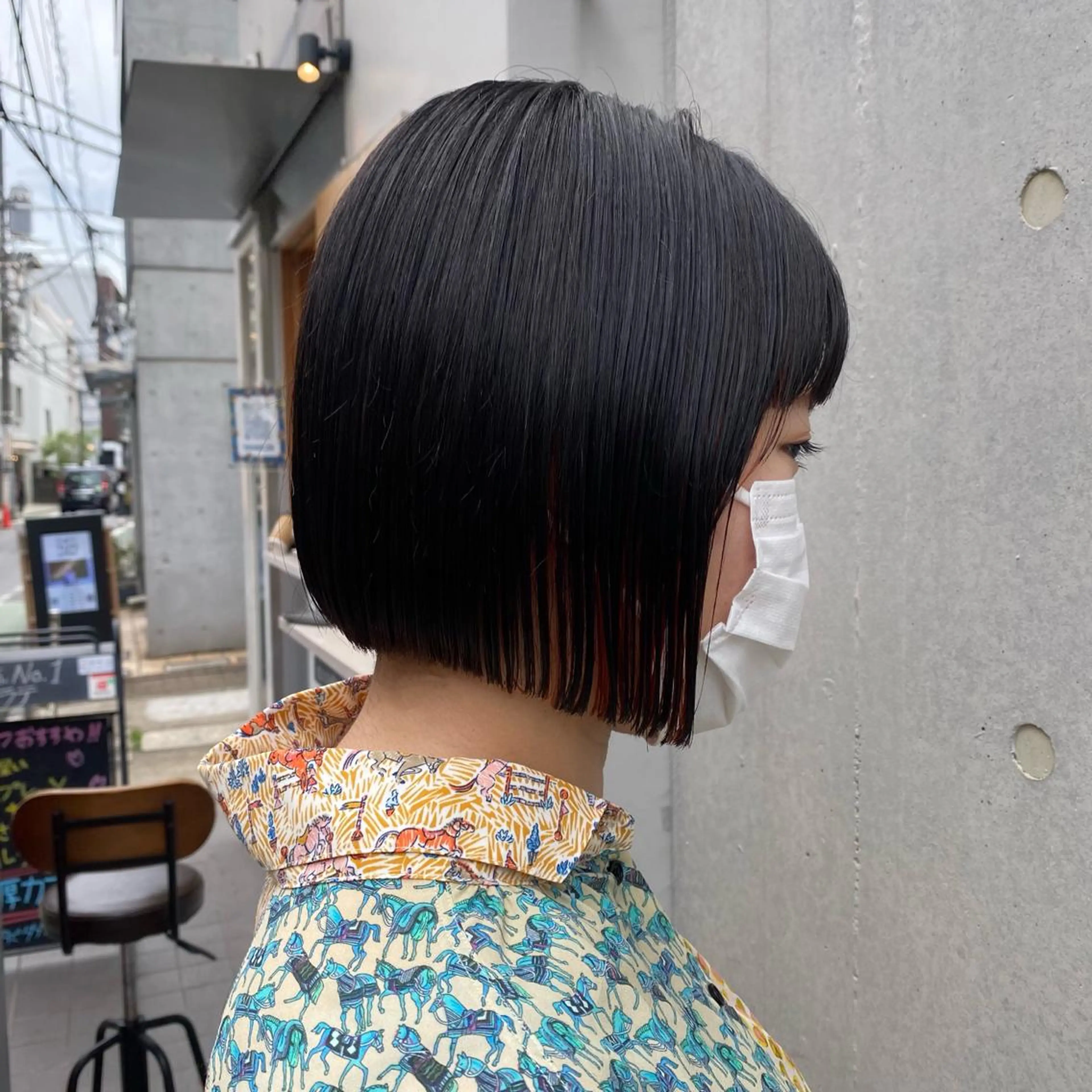 ショート カラー 🪭risa 暖色/レイヤー🪭のヘアスタイル