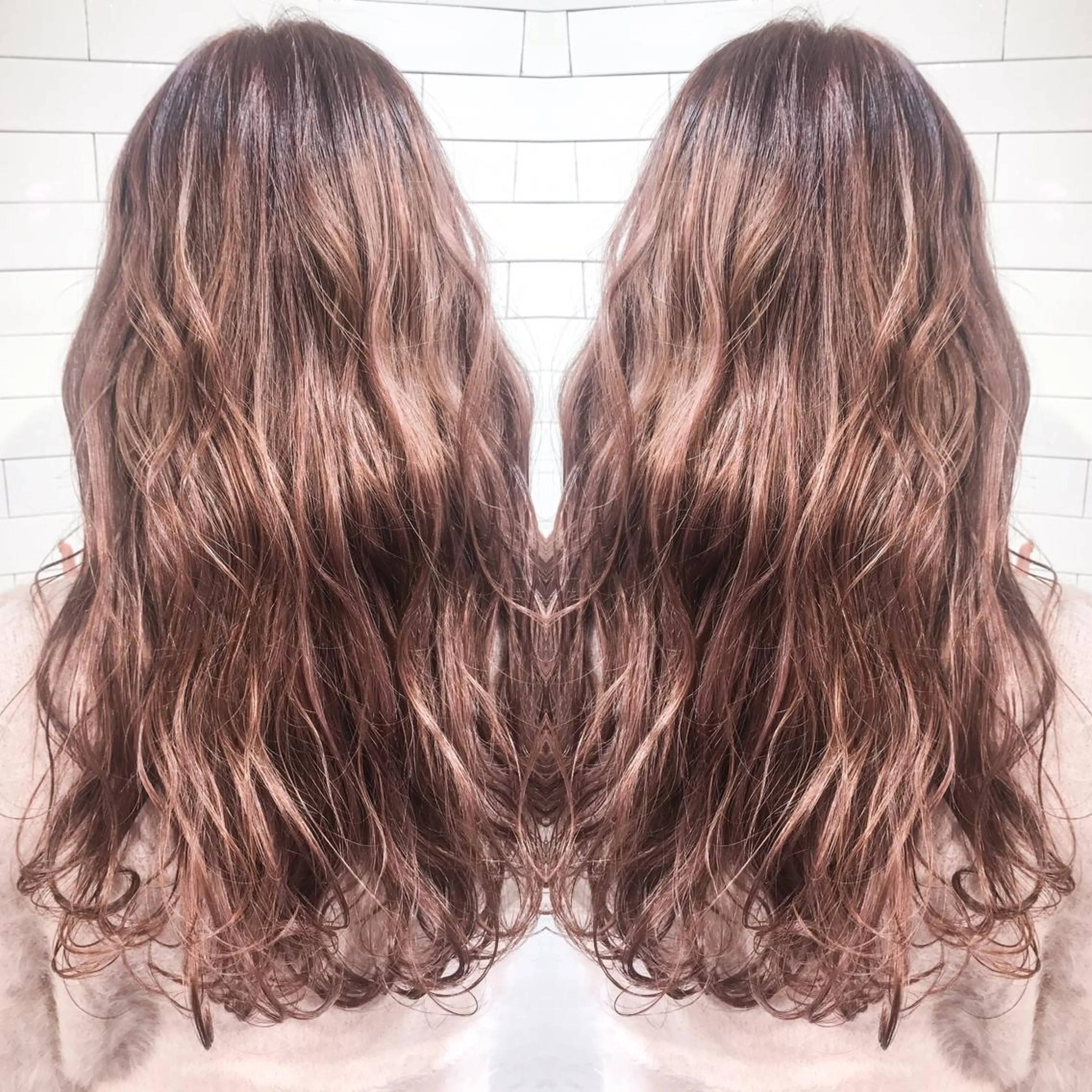 ロング カラー ブリーチ ピンクカラー LA KING GINZA TOKYO所属・🧡ショートの達人 🧡SHOのヘアスタイル