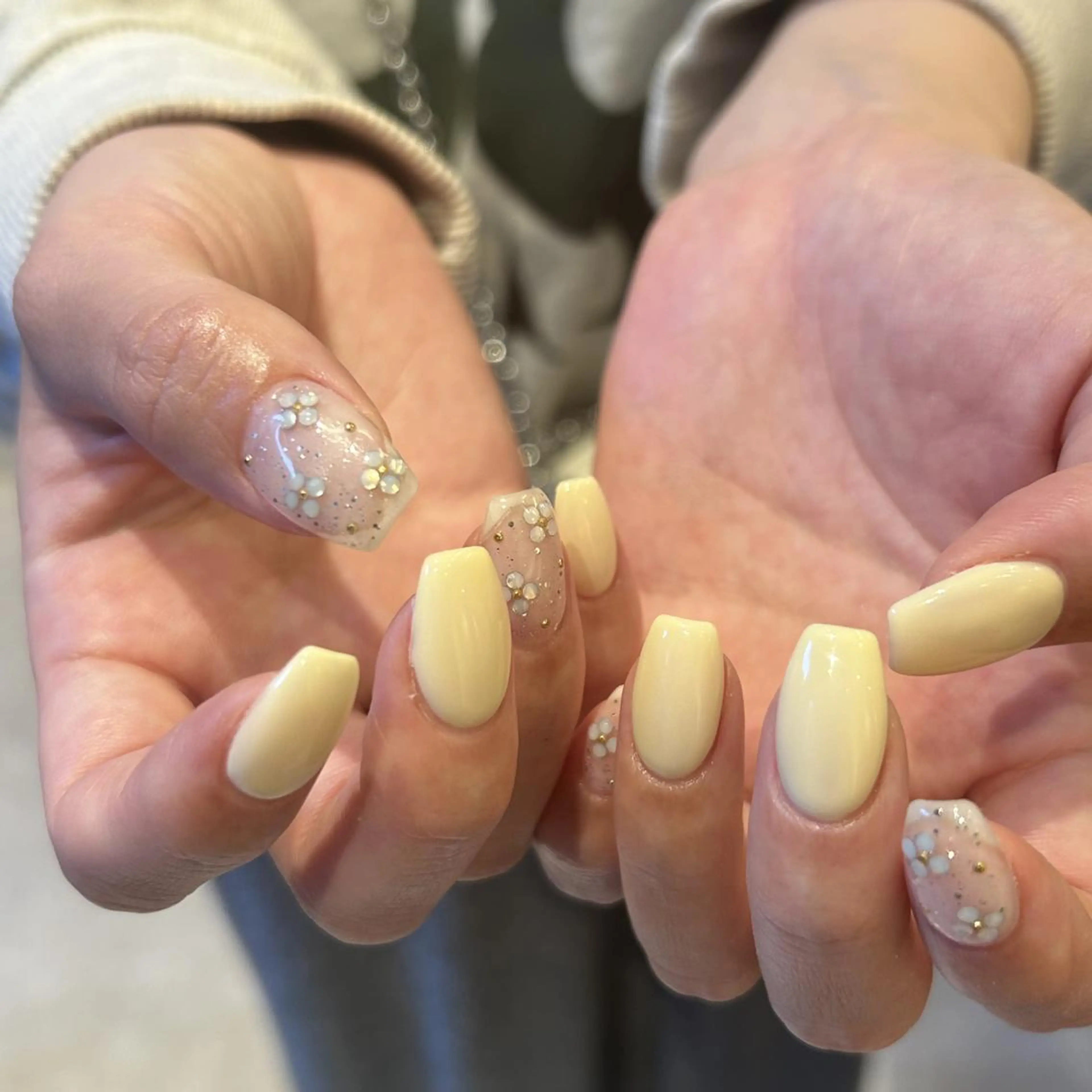 ネイル オーロラネイル ジェルネイル 氷ネイル・うるうるネイル 韓国ネイル ミラーネイル nails TOKYOのネイルデザイン