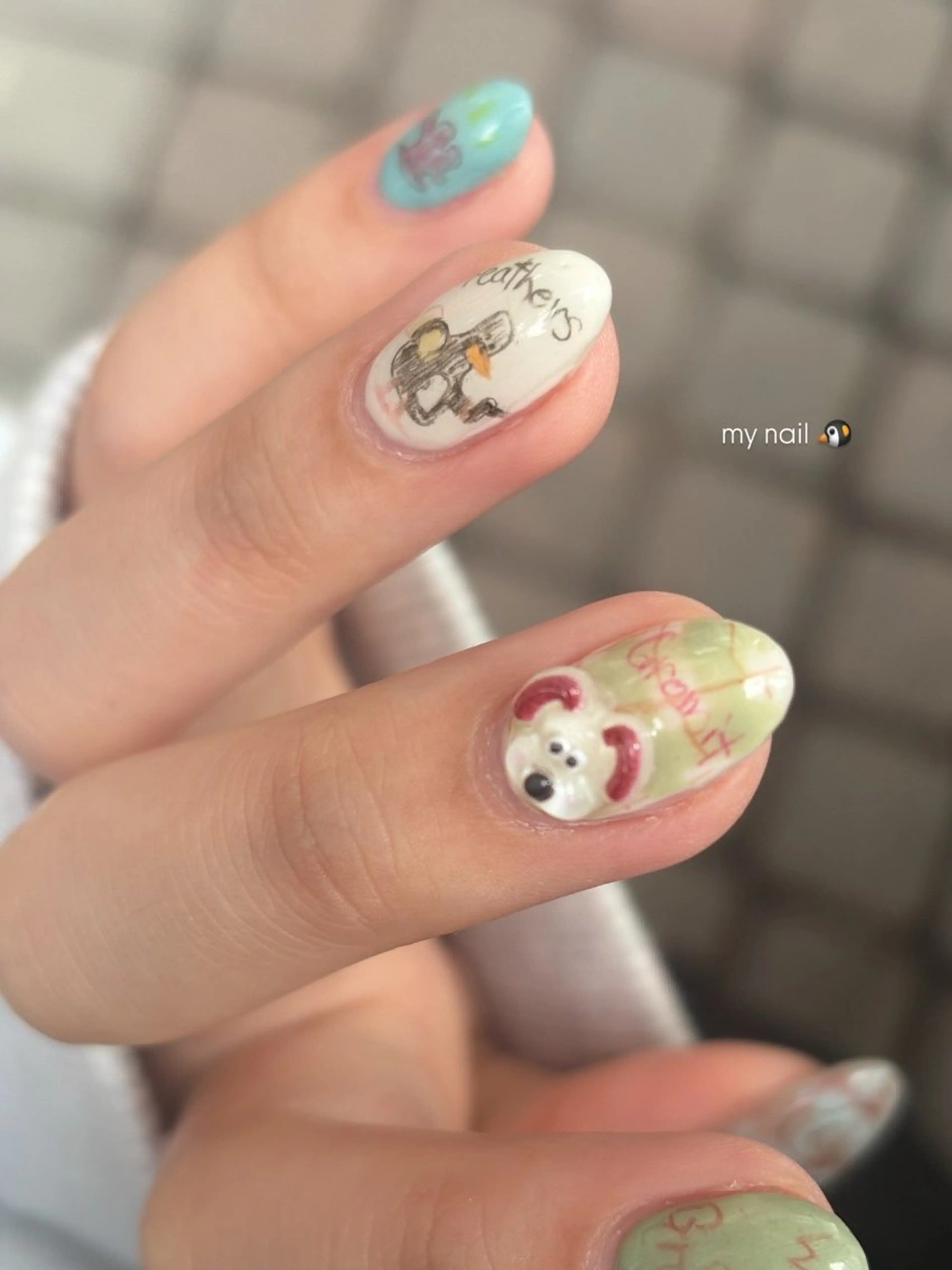 ネイル 𝗿𝗶𝗰𝗼 ˎˊ˗のネイルデザイン