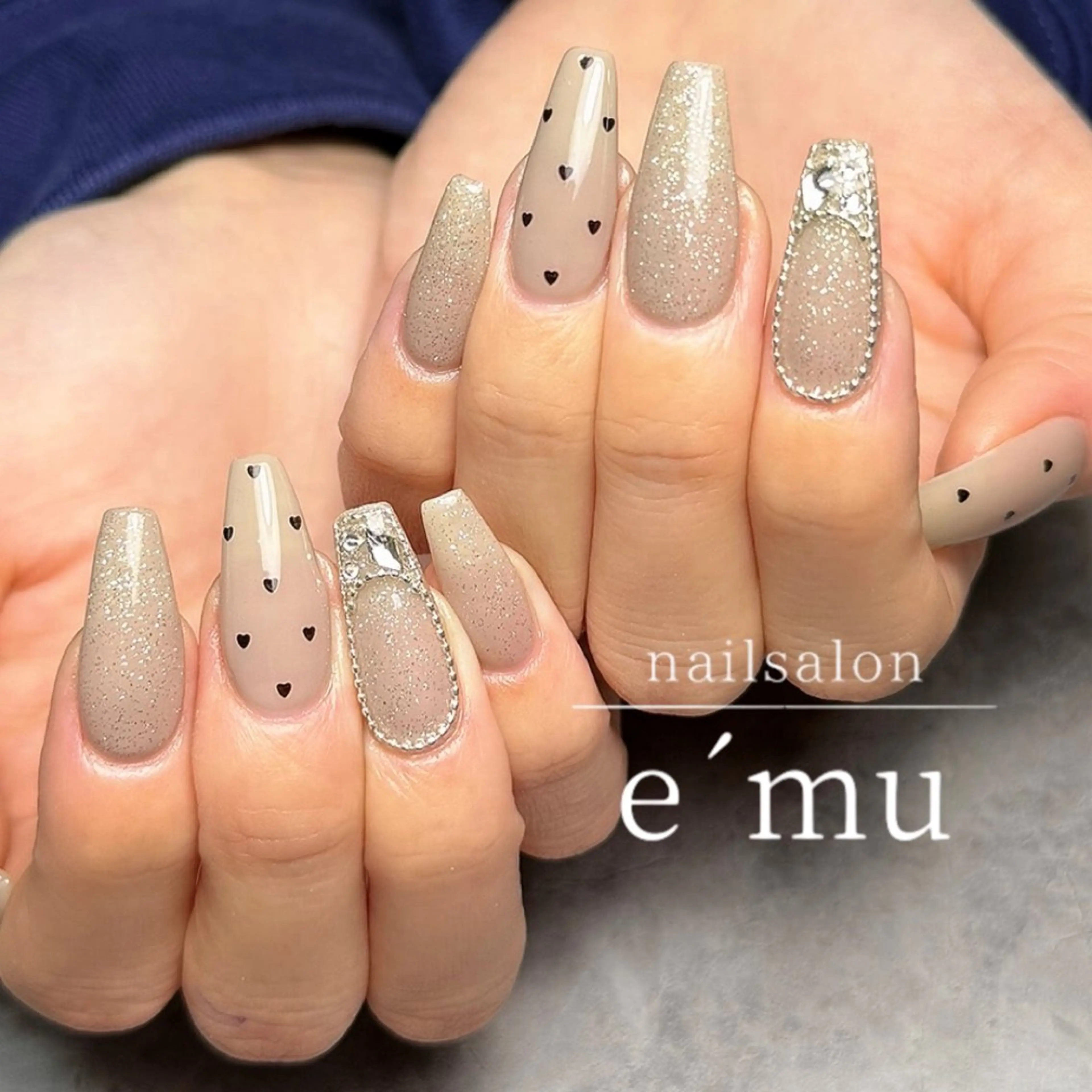 ネイル ハンドネイル nailsalon e´muのネイルデザイン