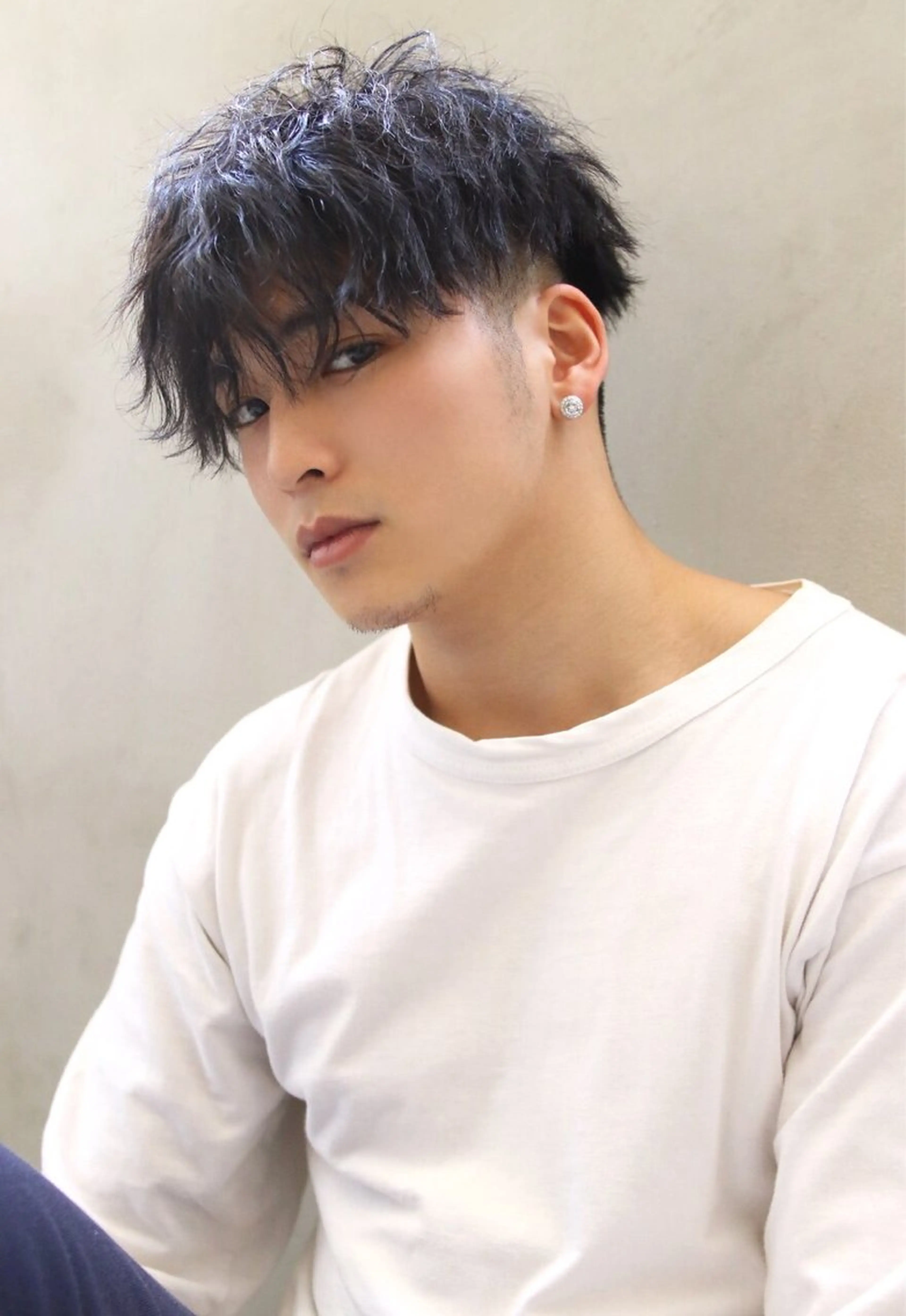 ショート パーマ メンズ marfe天王寺 髪質改善/メンズのヘアスタイル