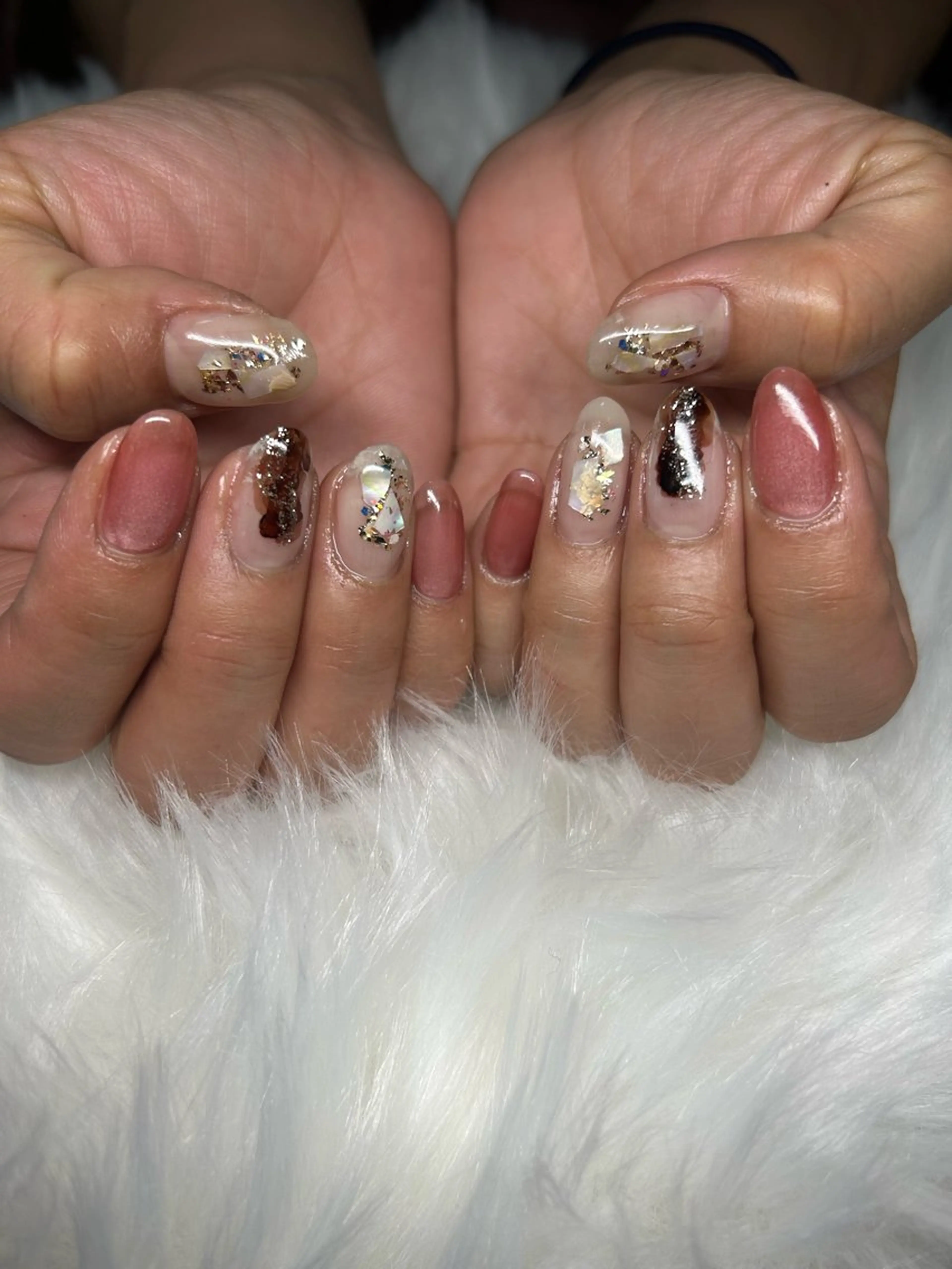 ネイル ハンドネイル 愛 nailsalonのネイルデザイン