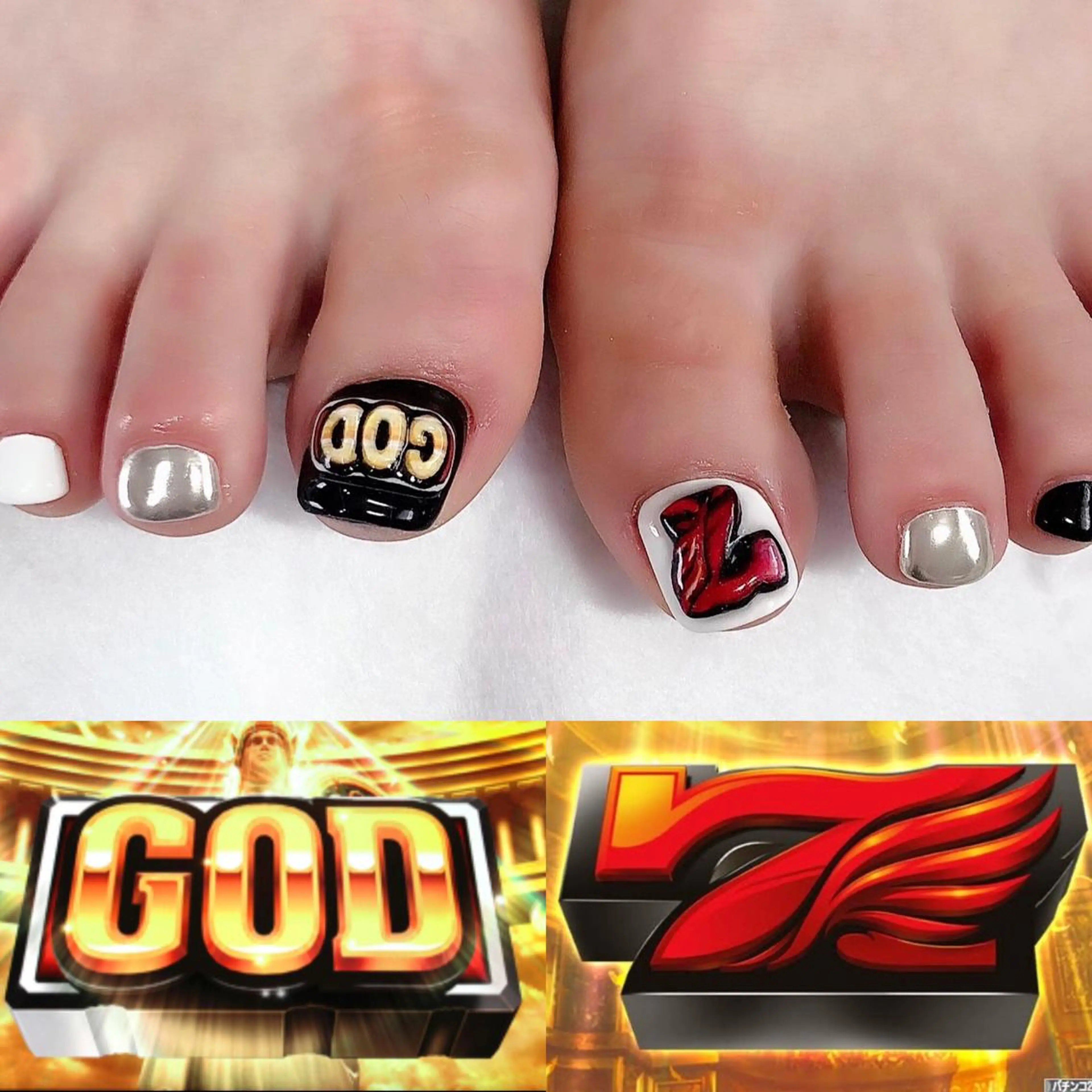 ネイル フットネイル ジェルネイル ワンカラーネイル 東 千夏のネイルデザイン