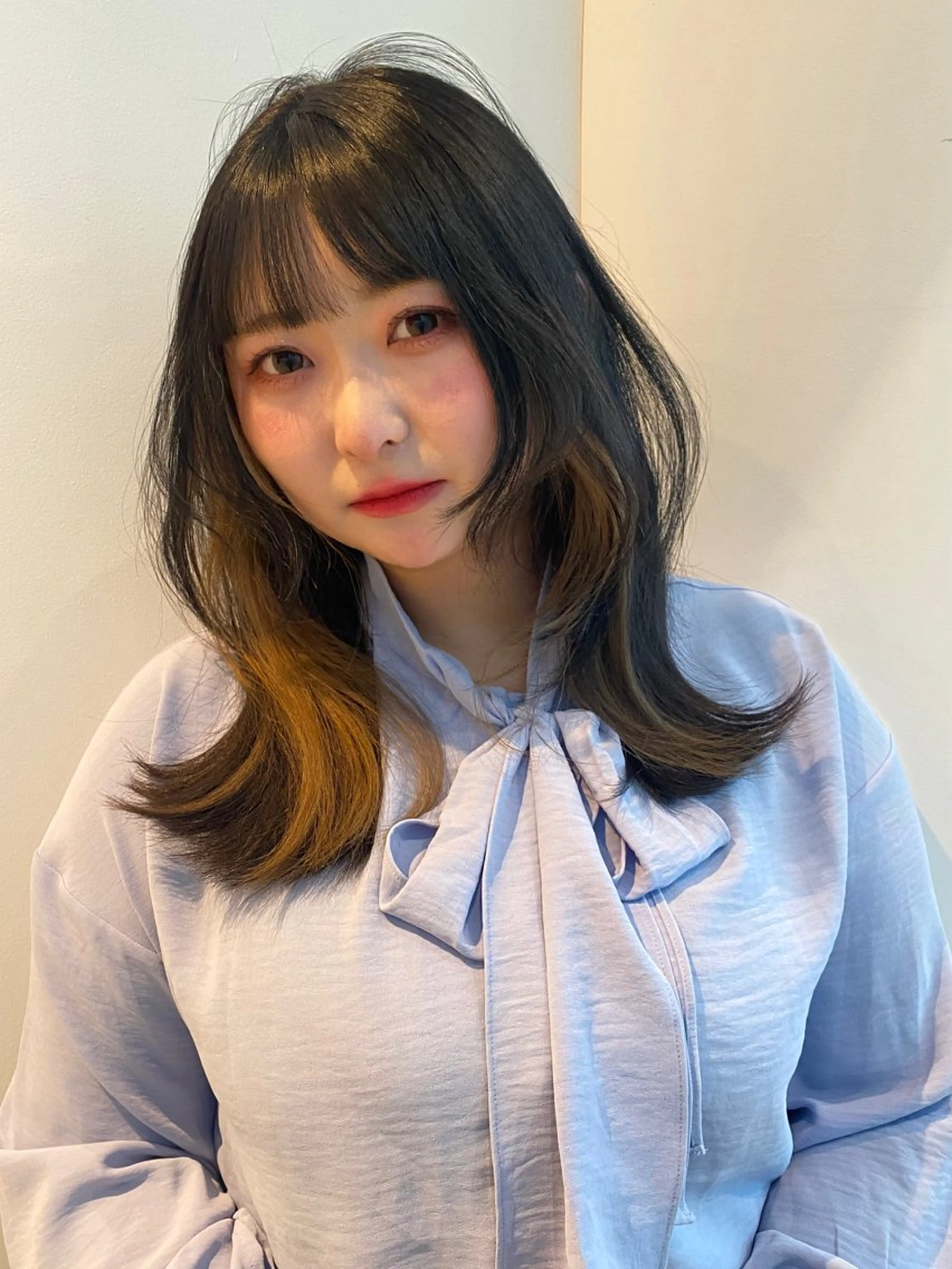 ロング カラー カット ヘアカラー トリートメント mai / linoah˚✧のヘアスタイル