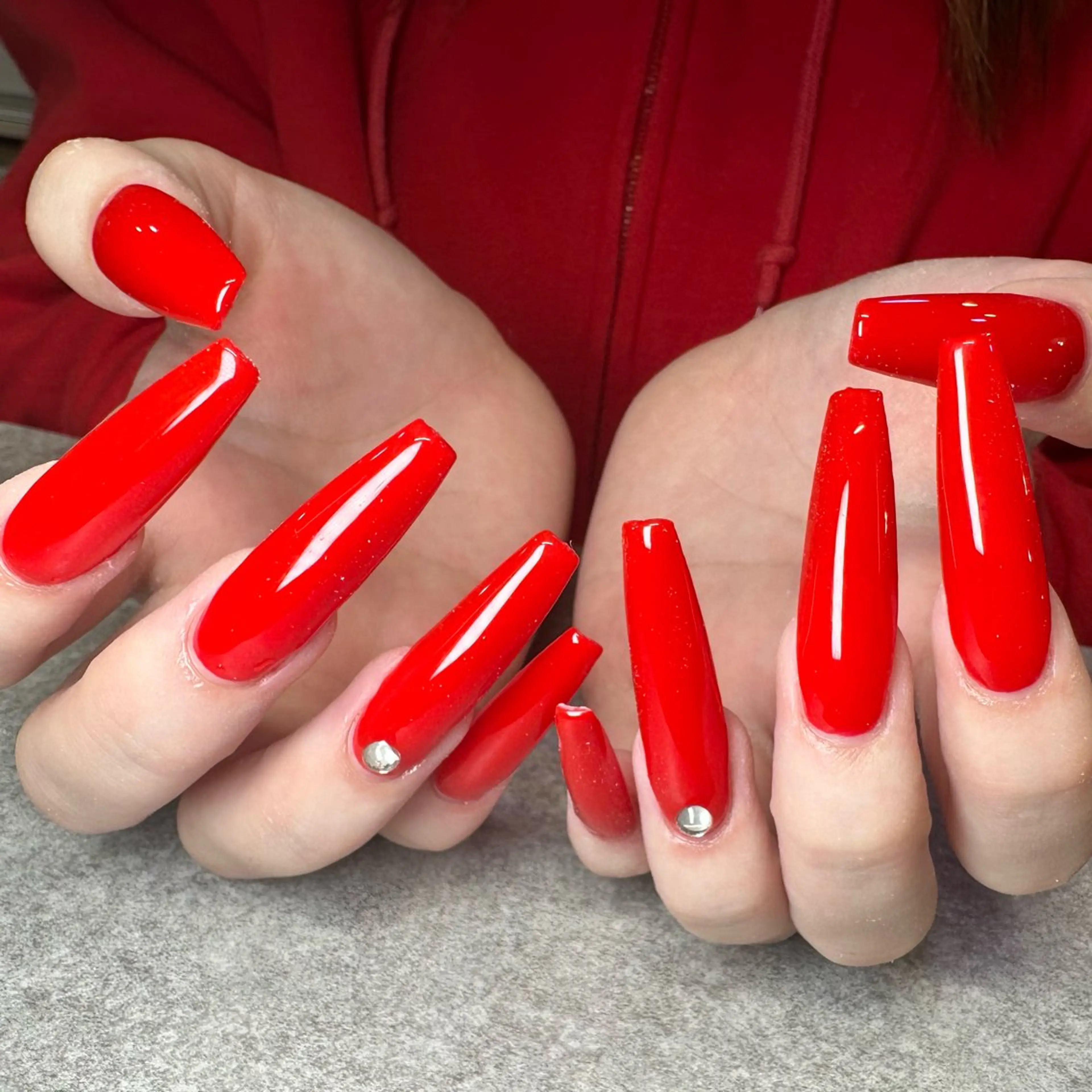 ネイル ロングネイル elu船橋 SAKURAのネイルデザイン