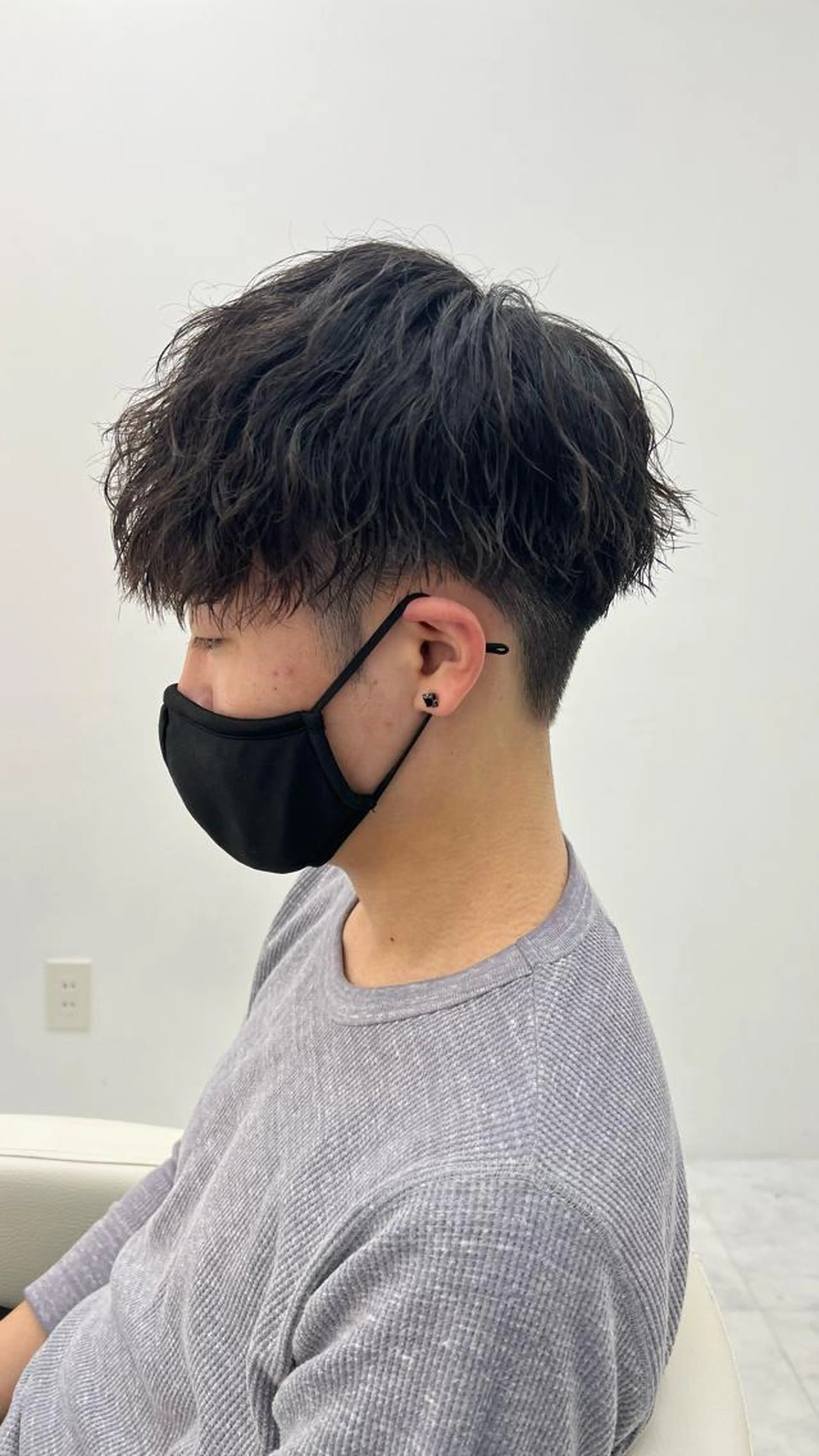 カット＋ツイストスパイラルパーマの写真